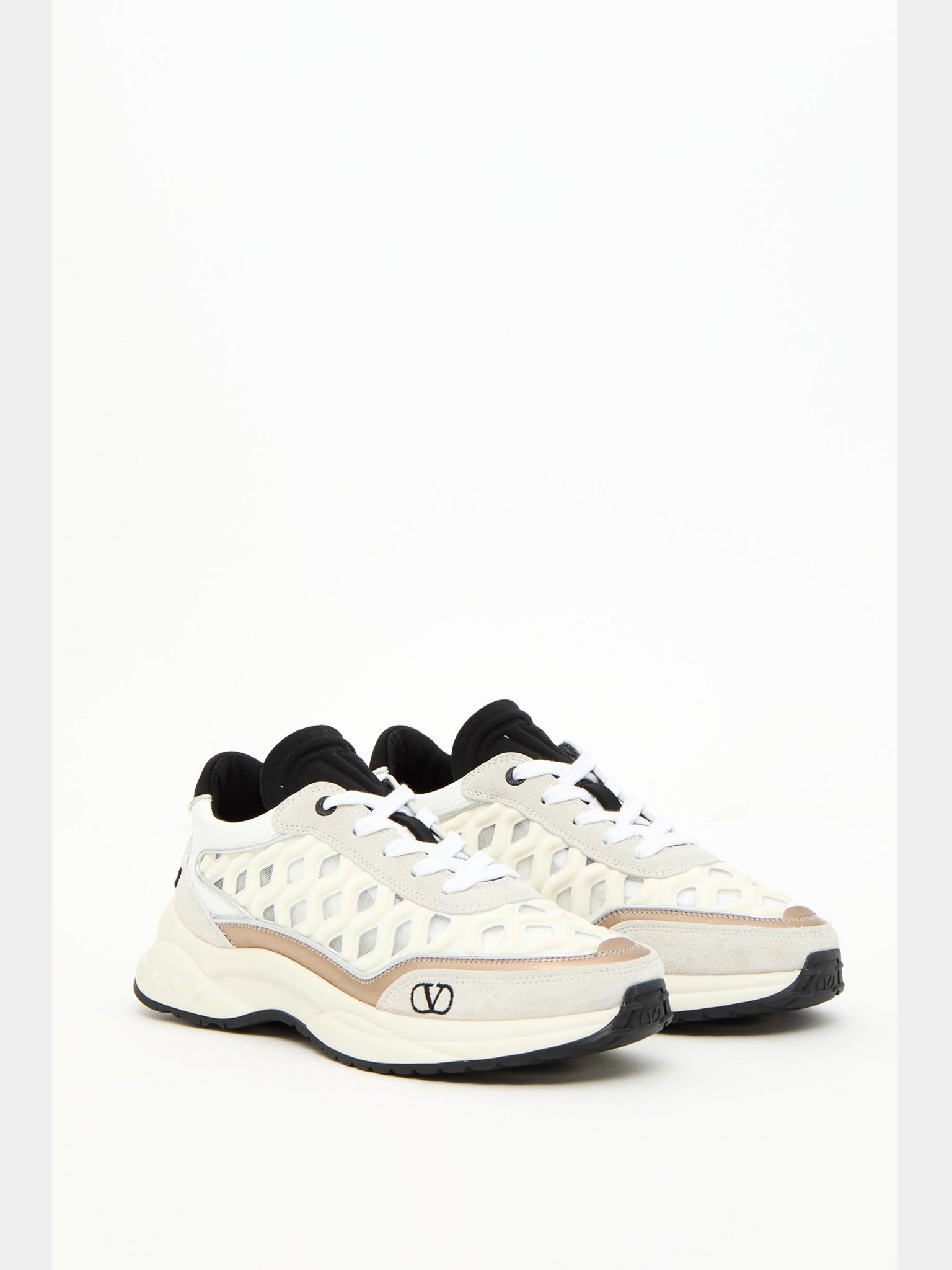 Valentino Sneakers Damskie Light Ivory