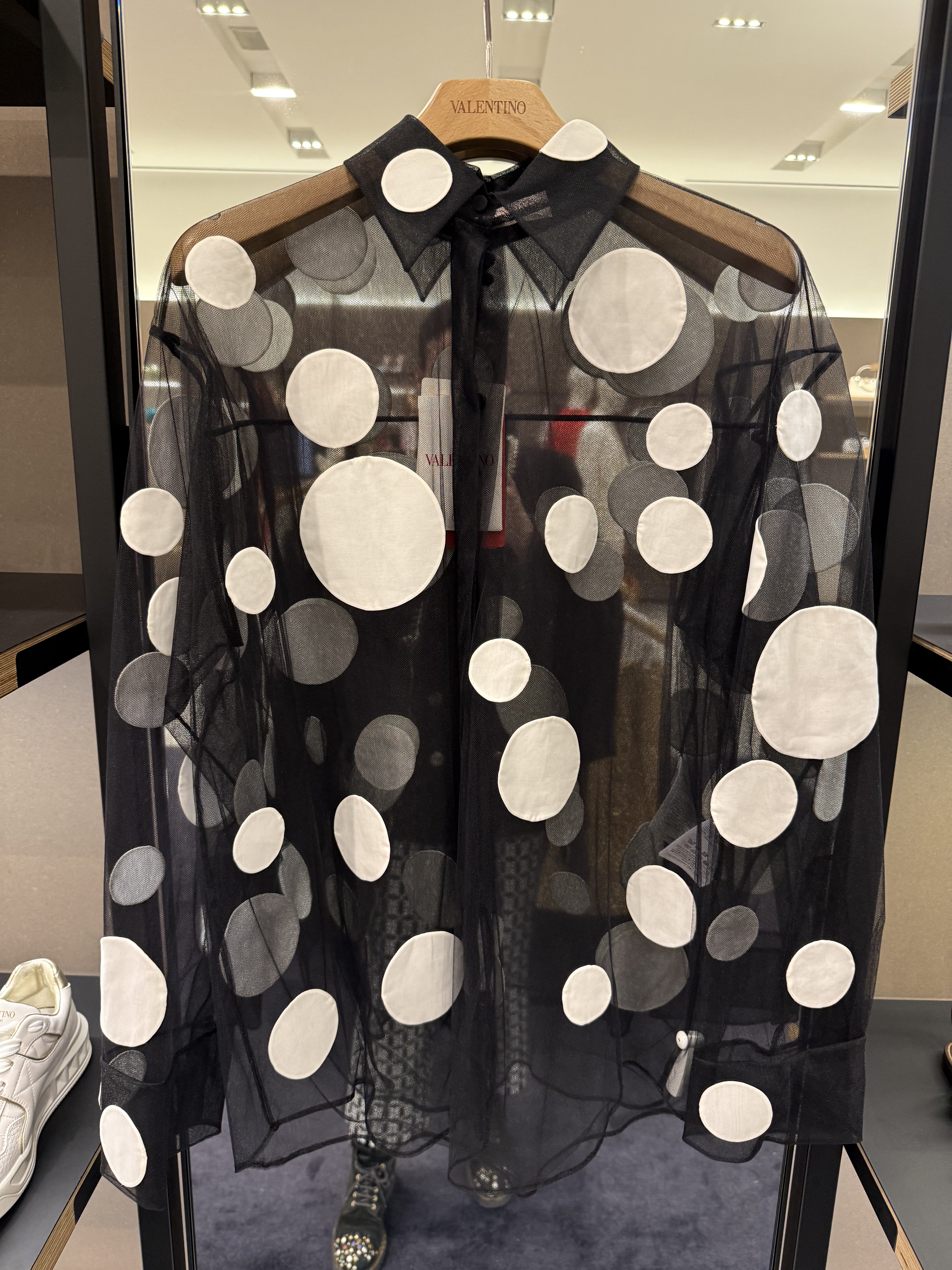 Valentino – Jersey-Shirt mit Rundhalsausschnitt