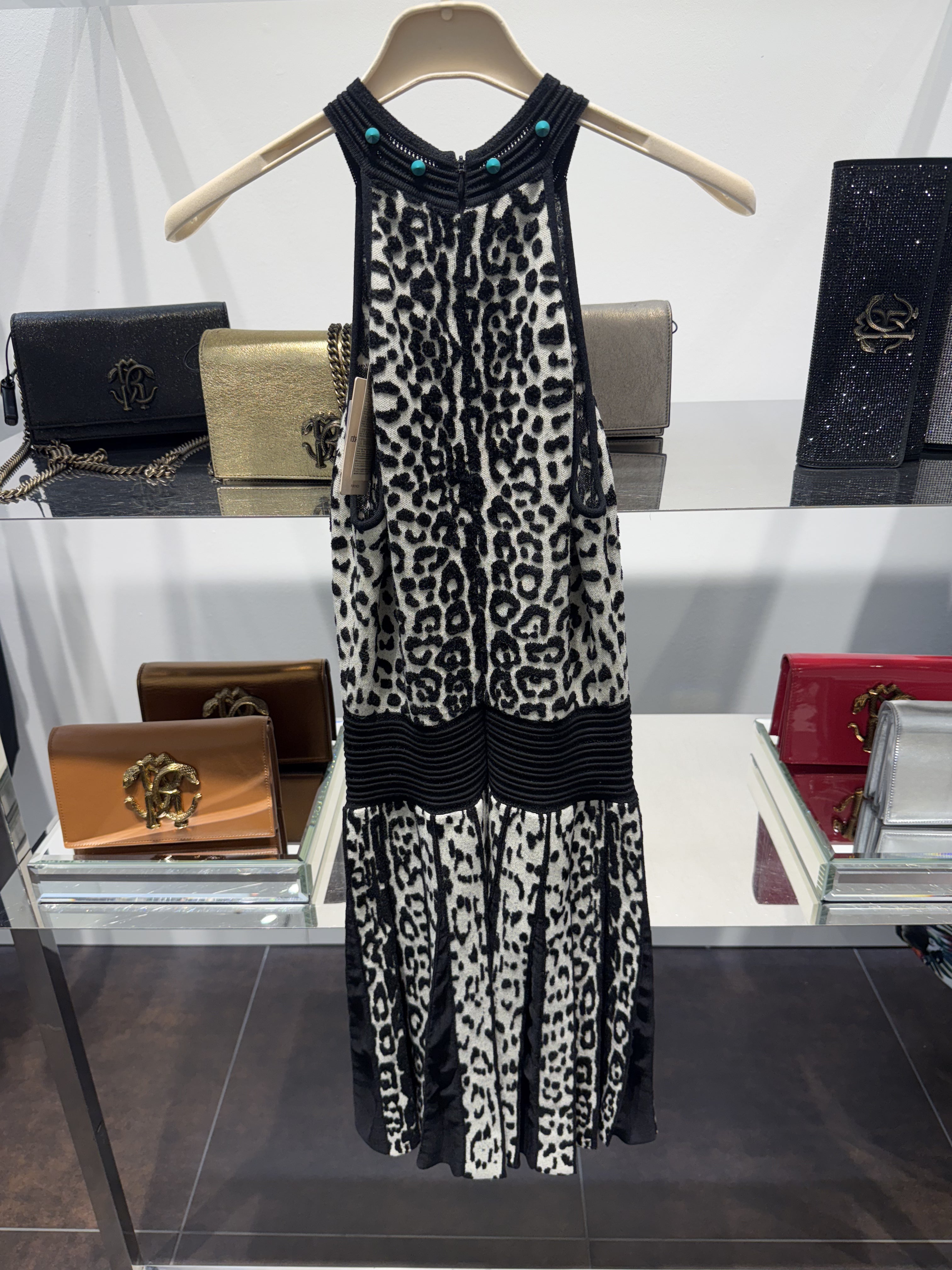 Roberto Cavalli Damen Strickkleid