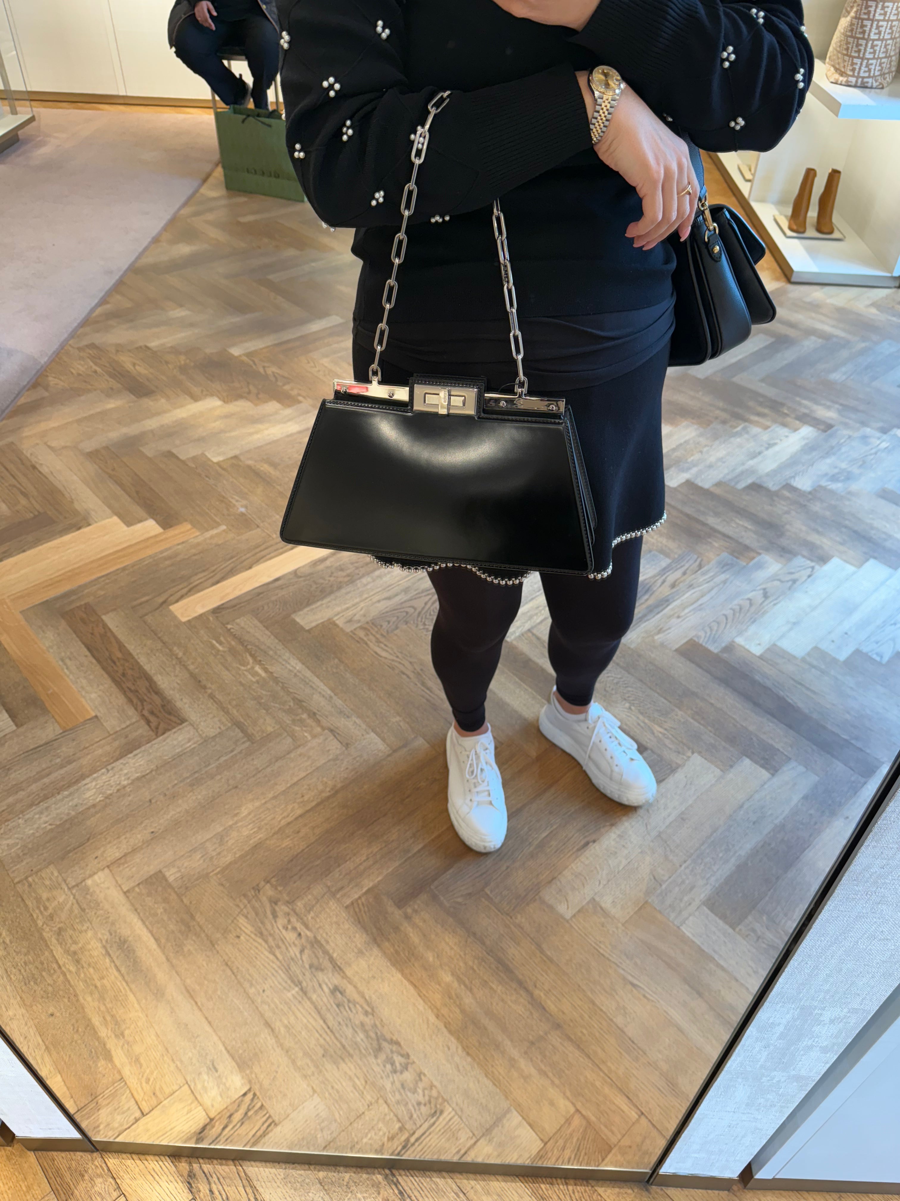 Fendi Peekaboo Top Handle Bag