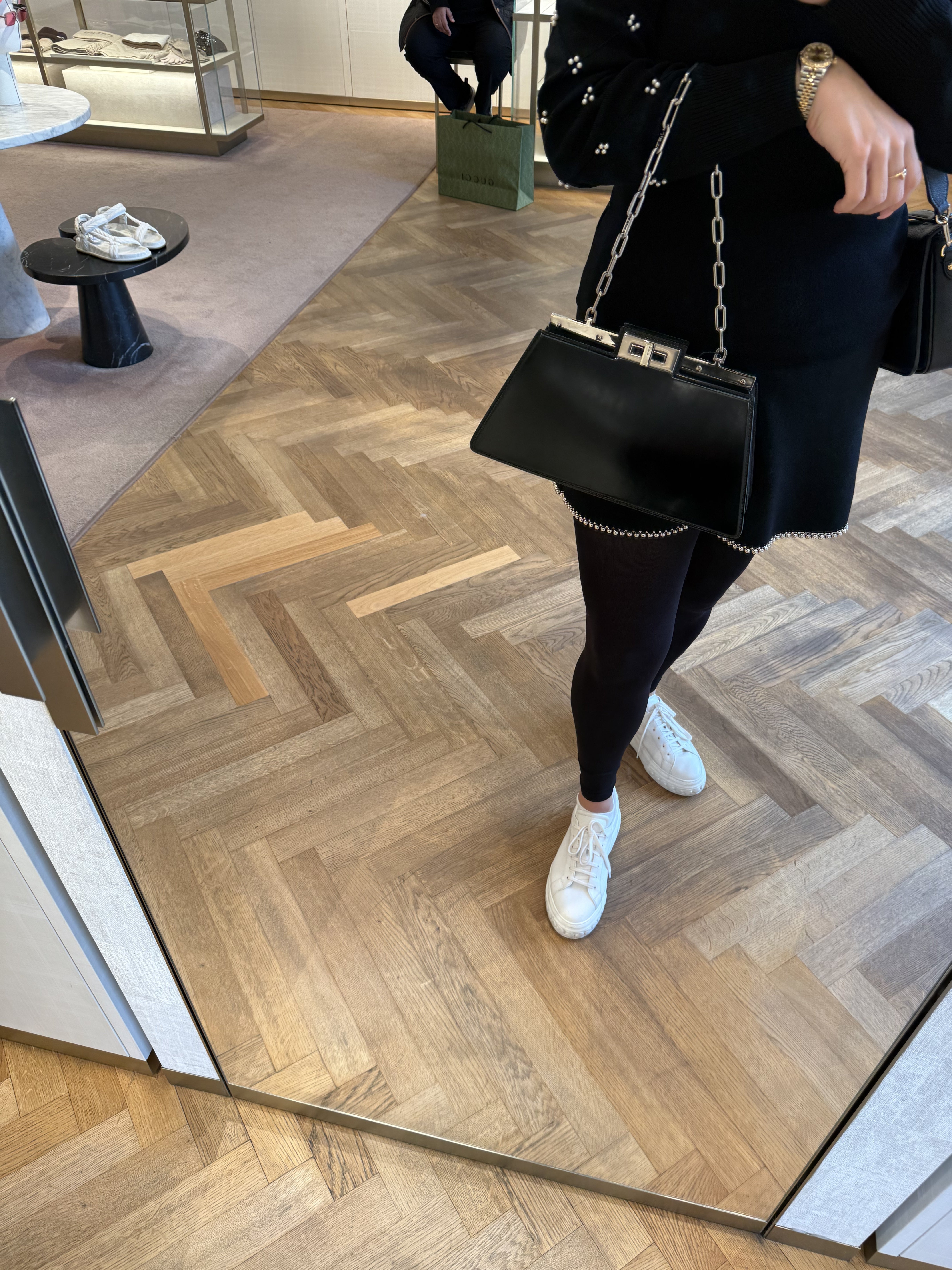Fendi Peekaboo Top Handle Bag