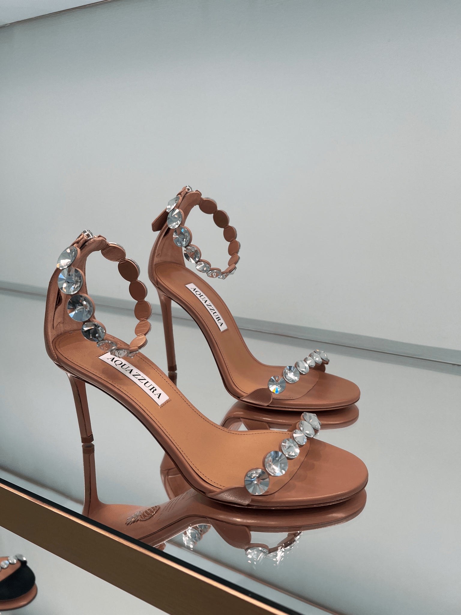 Aquazzura Beige HeelsAquazzura