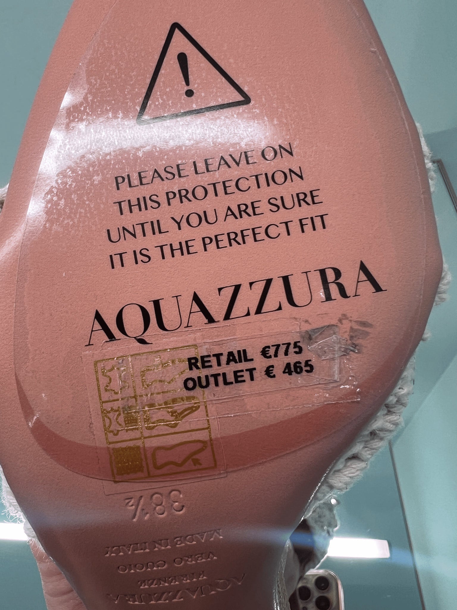 Aquazzura Damskie szpilki beżoweAquazzura