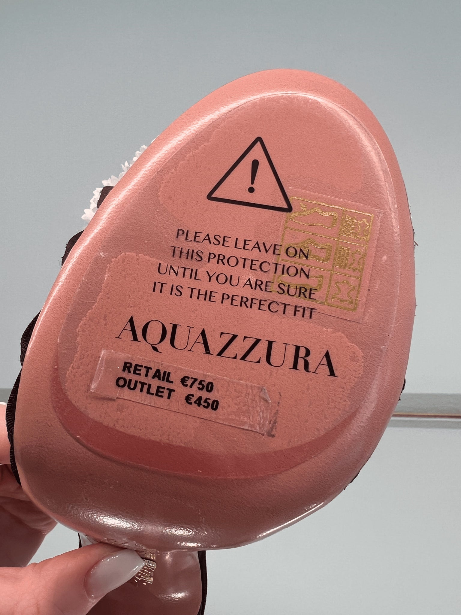 Aquazzura Damskie szpilki czarneAquazzura