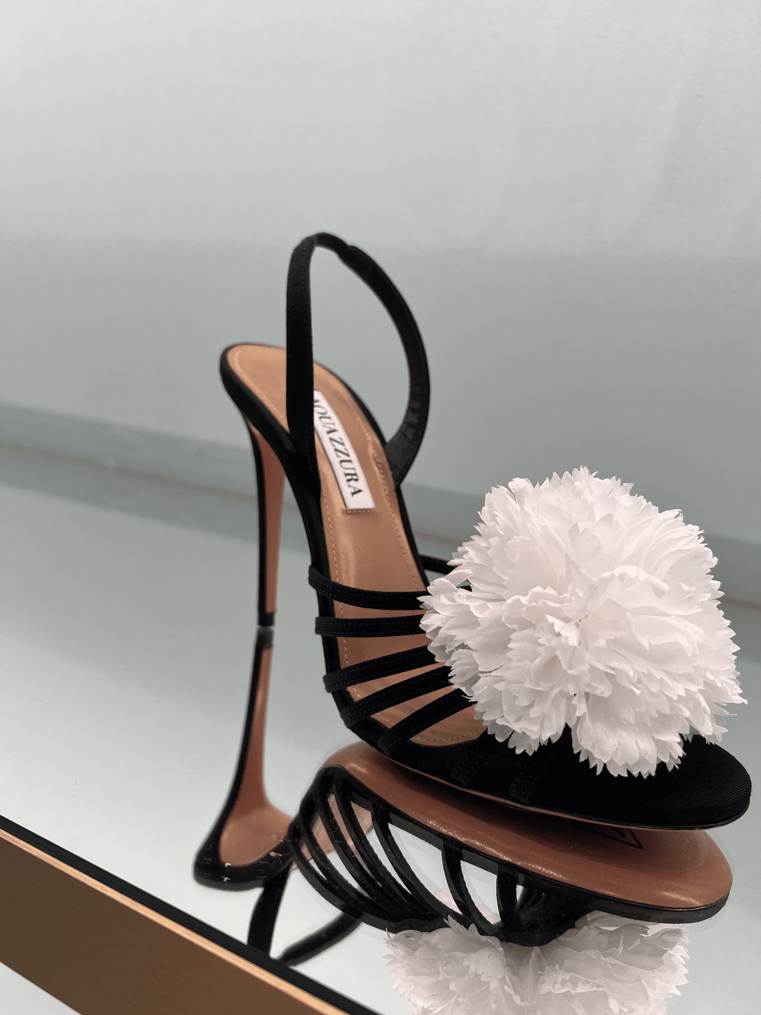 Aquazzura Damskie szpilki czarneAquazzura