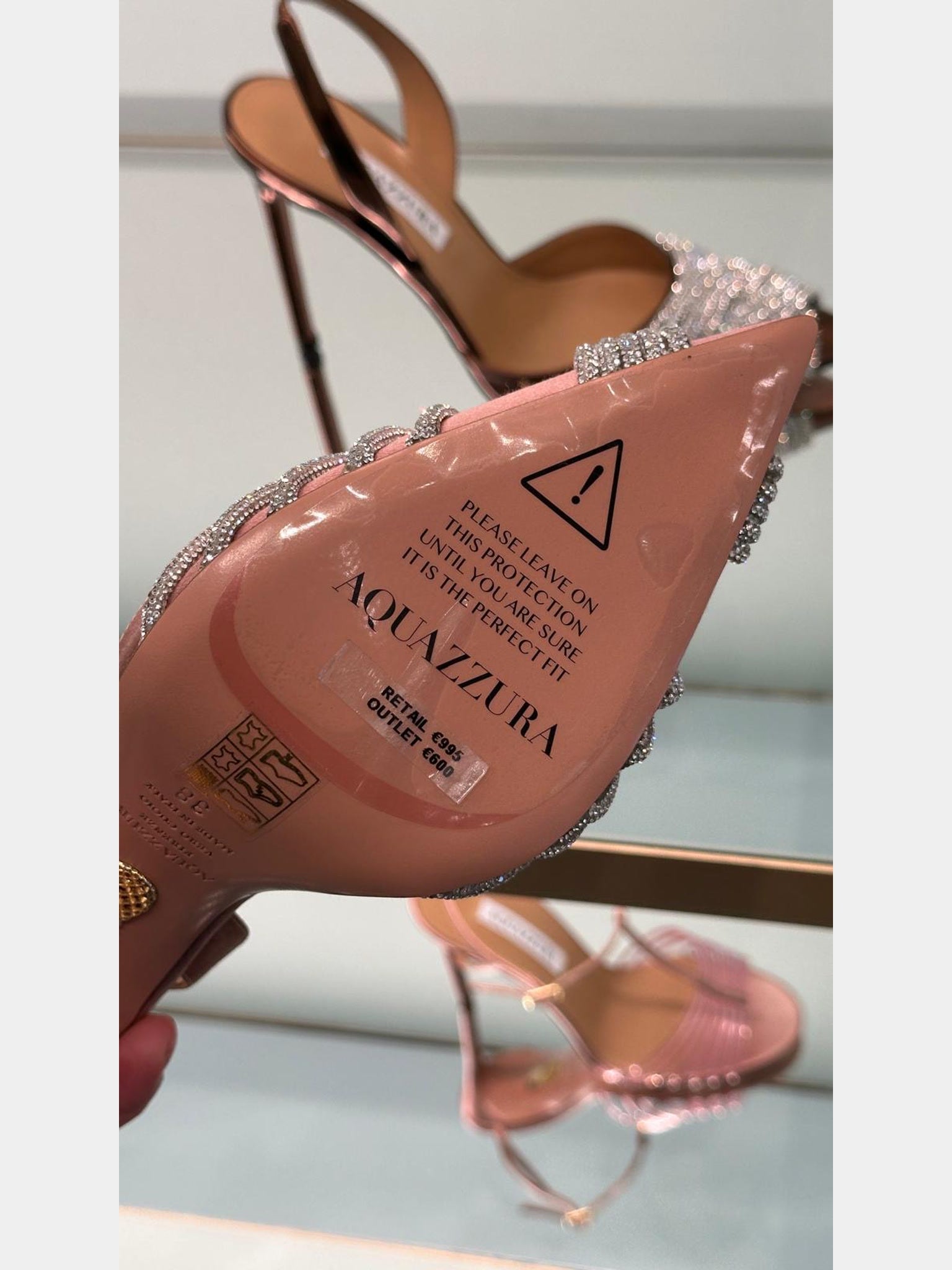 Aquazzura Gatsby sling 105 pumpsAquazzura