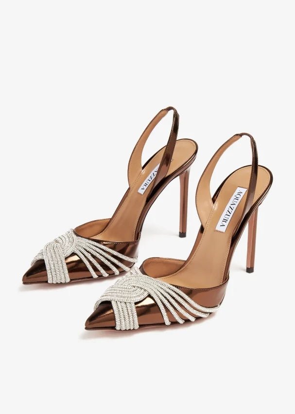 Aquazzura Gatsby sling 105 pumpsAquazzura