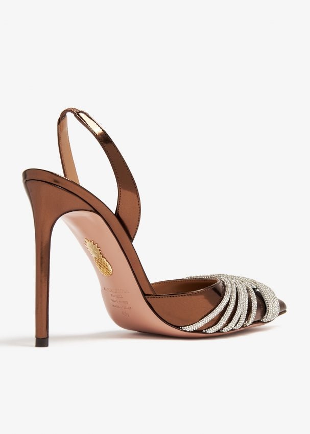 Aquazzura Gatsby sling 105 pumpsAquazzura