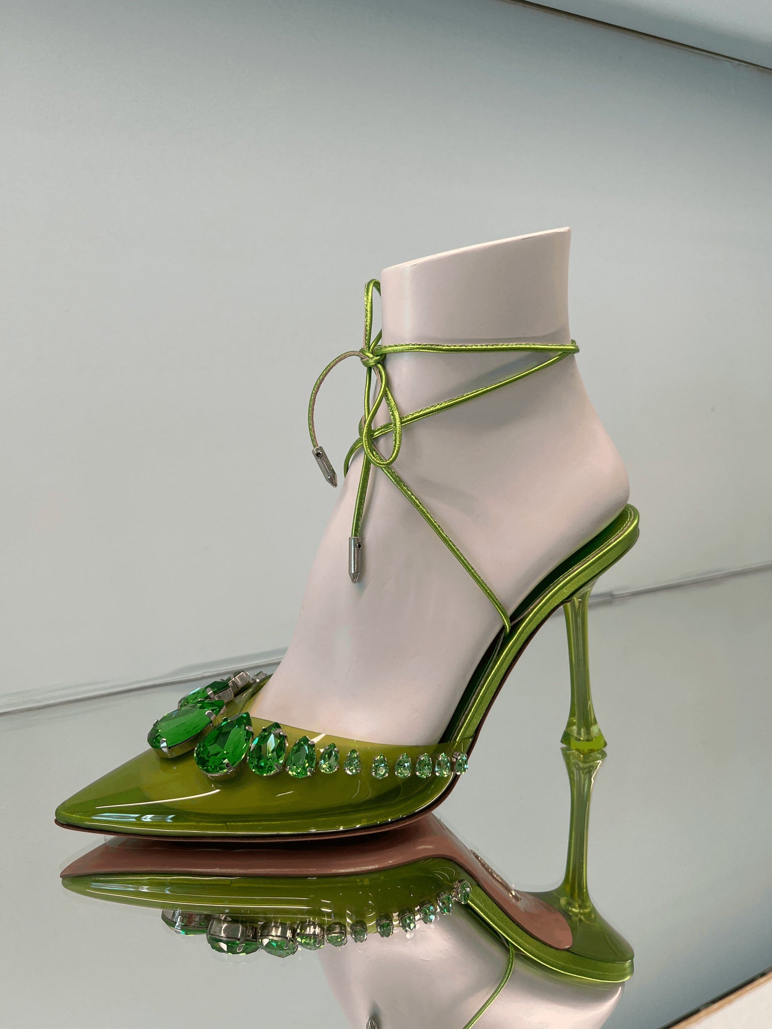 Aquazzura Green HeelsAquazzura