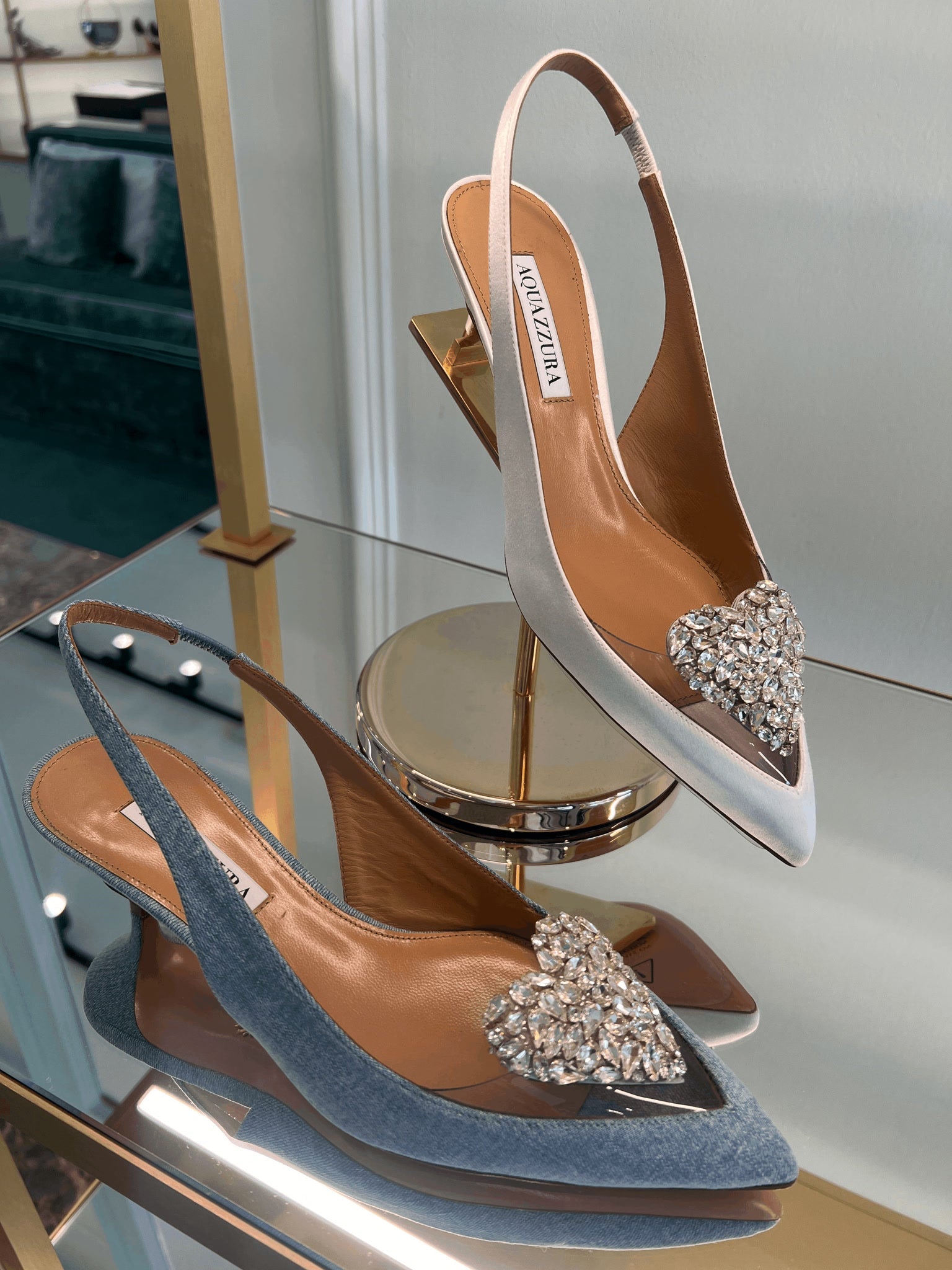 Aquazzura Heart Shoes WhiteAquazzura