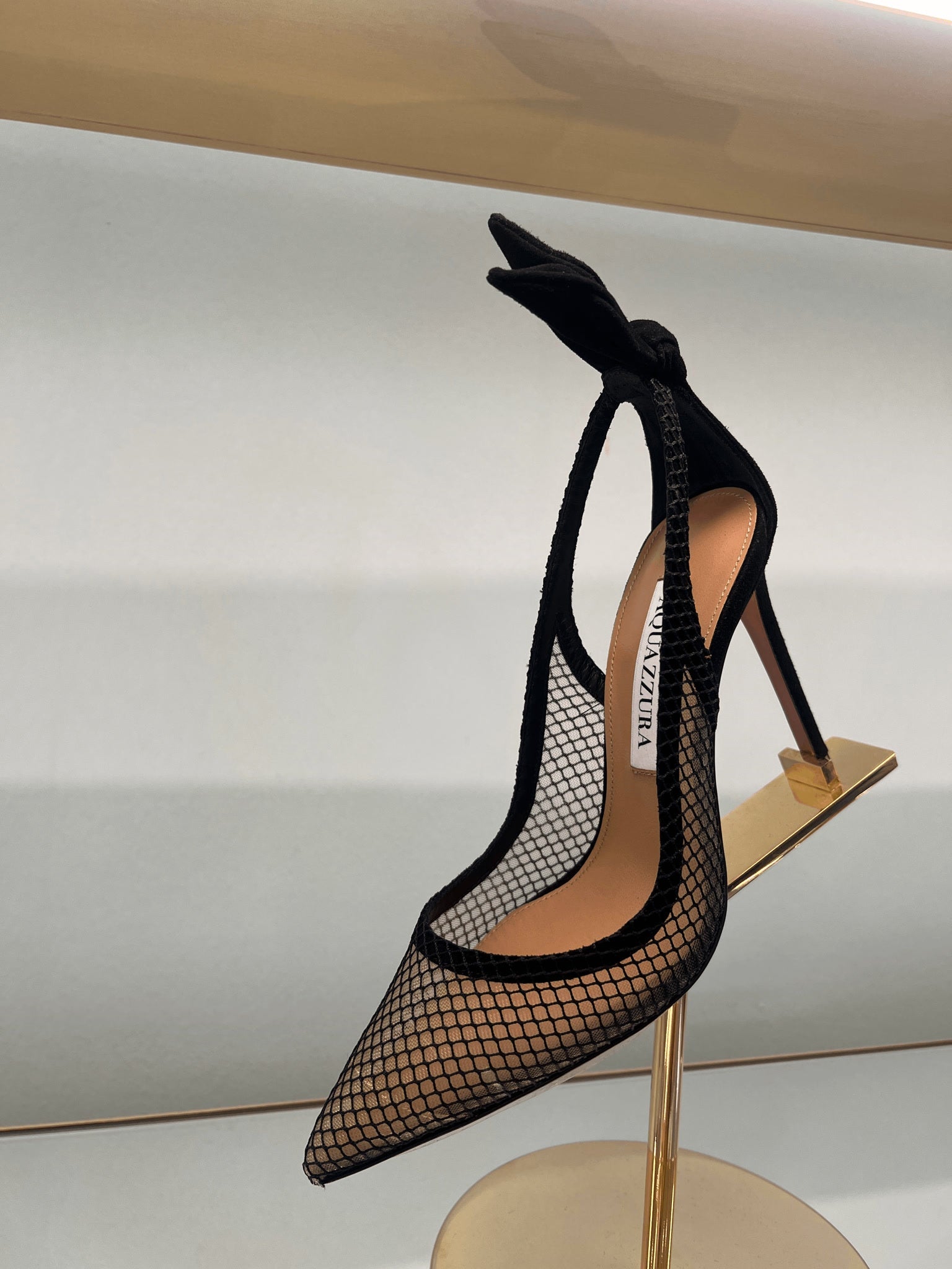 Aquazzura Mesh HeelsAquazzura