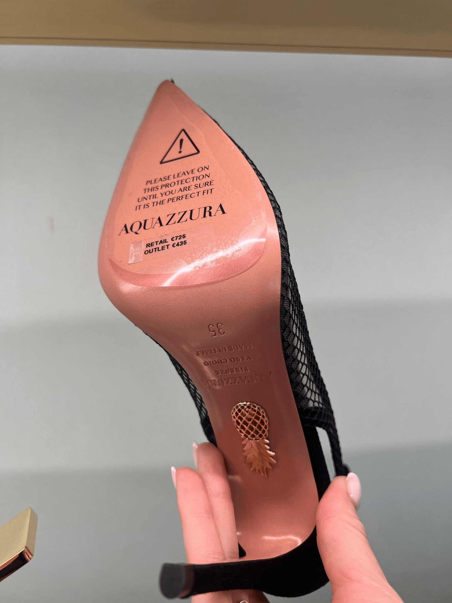 Aquazzura Mesh HeelsAquazzura