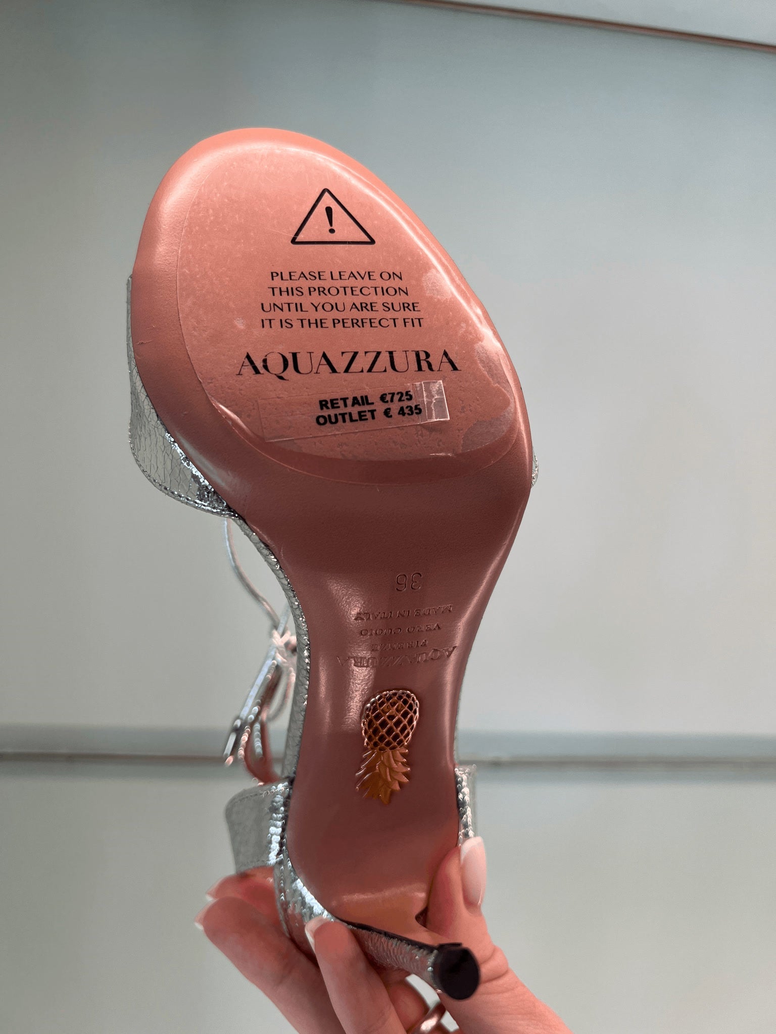Aquazzura Obcas SandałyAquazzura