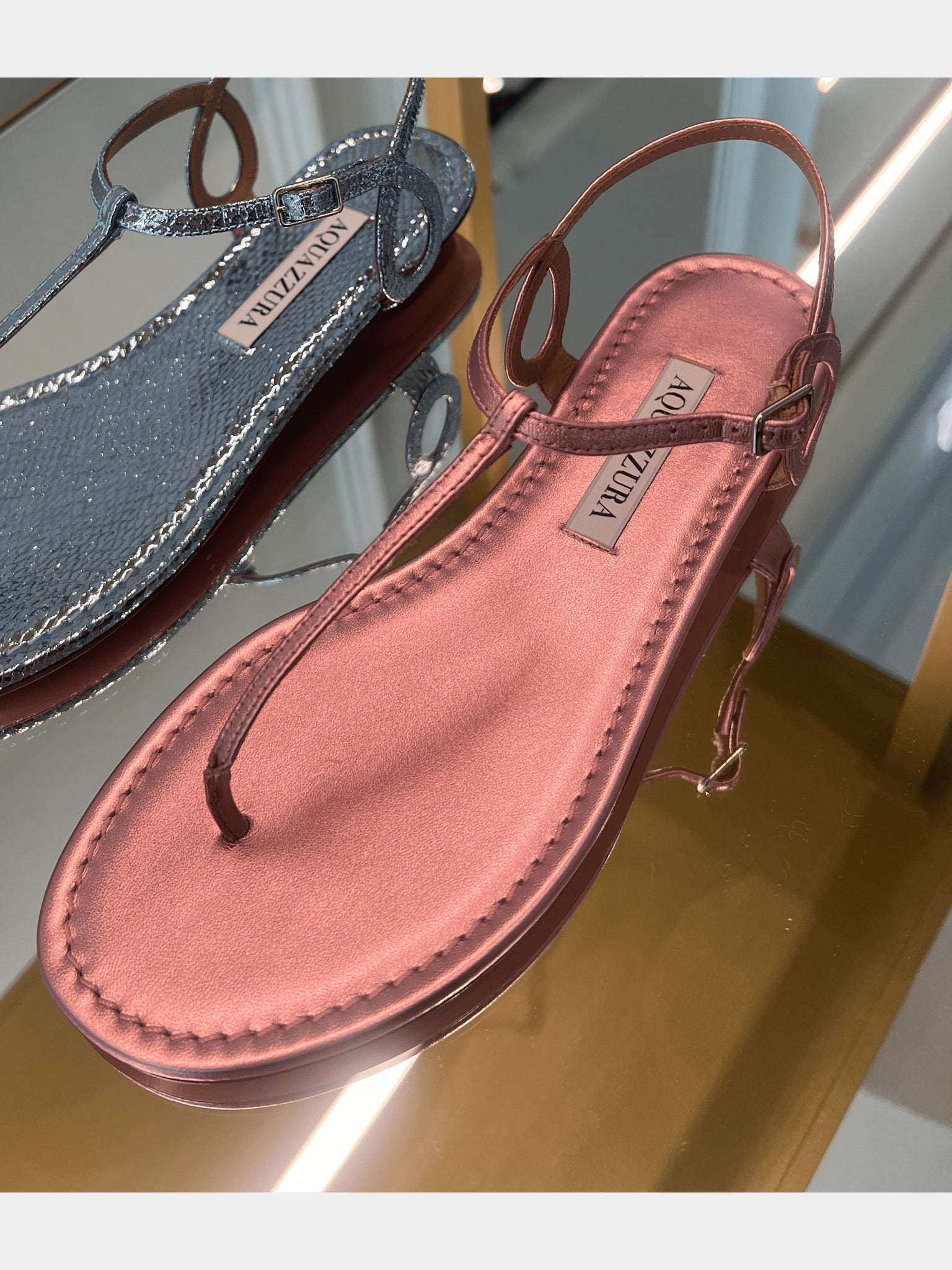 Aquazzura Pink SandalsAquazzura