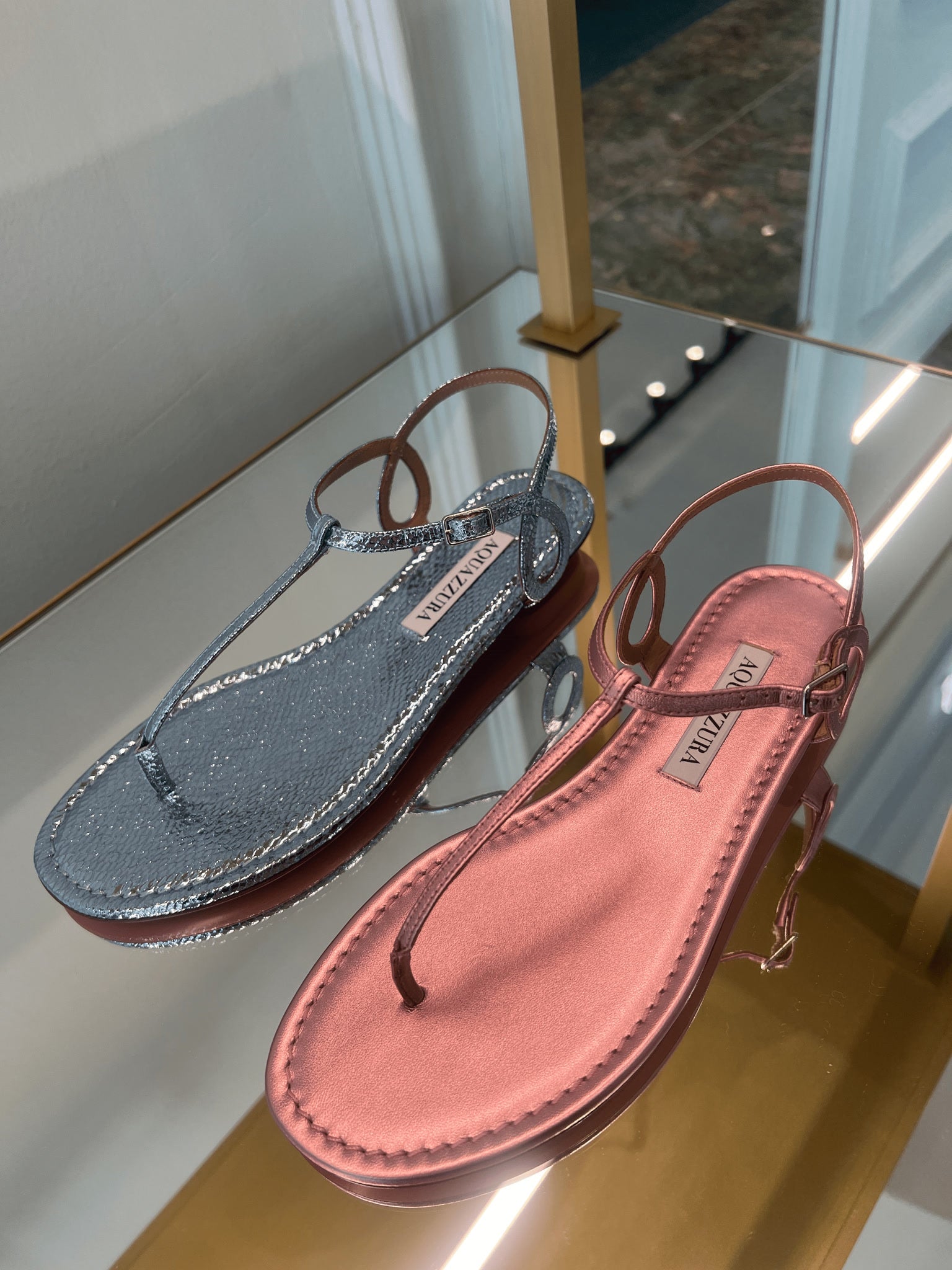 Aquazzura Pink SandalsAquazzura