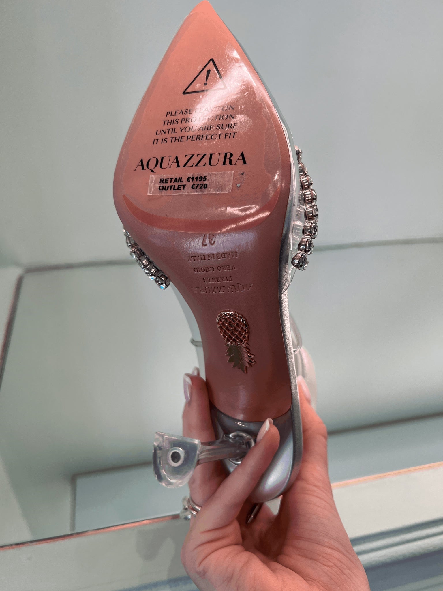 Aquazzura Silver HeelsAquazzura