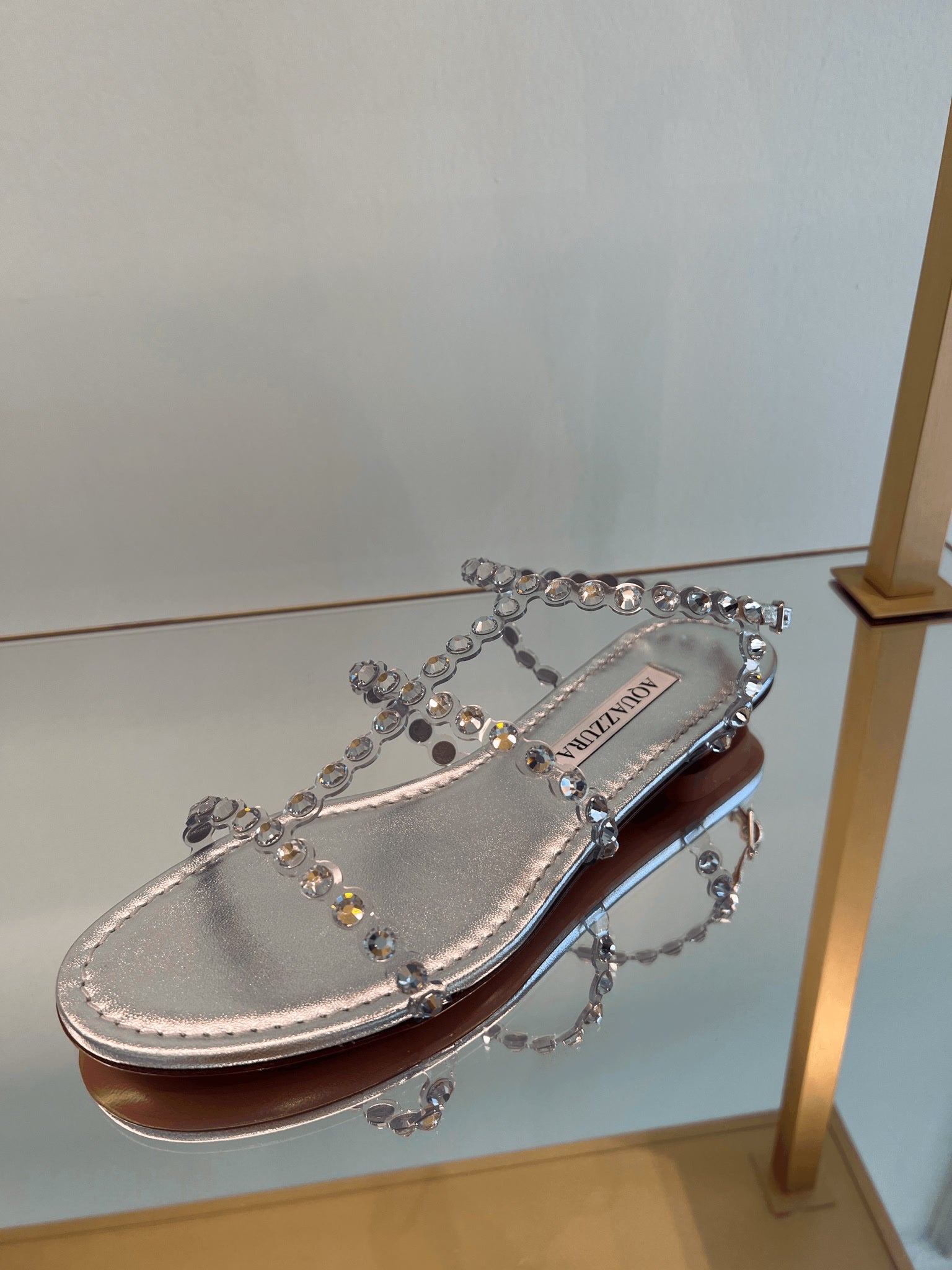 Aquazzura Silvevr SandalsAquazzura