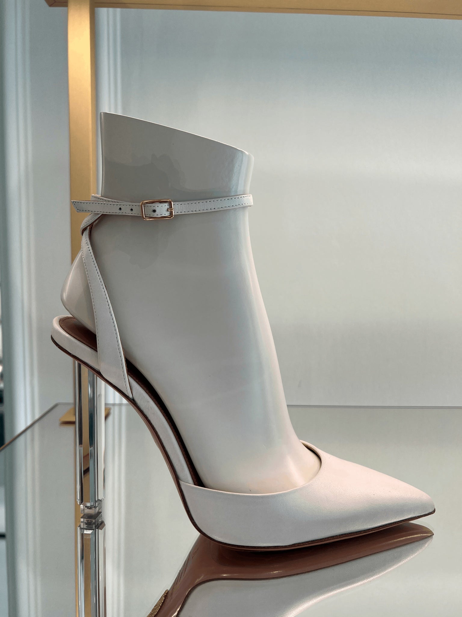 Aquazzura Skórzane SzpilkiAquazzura