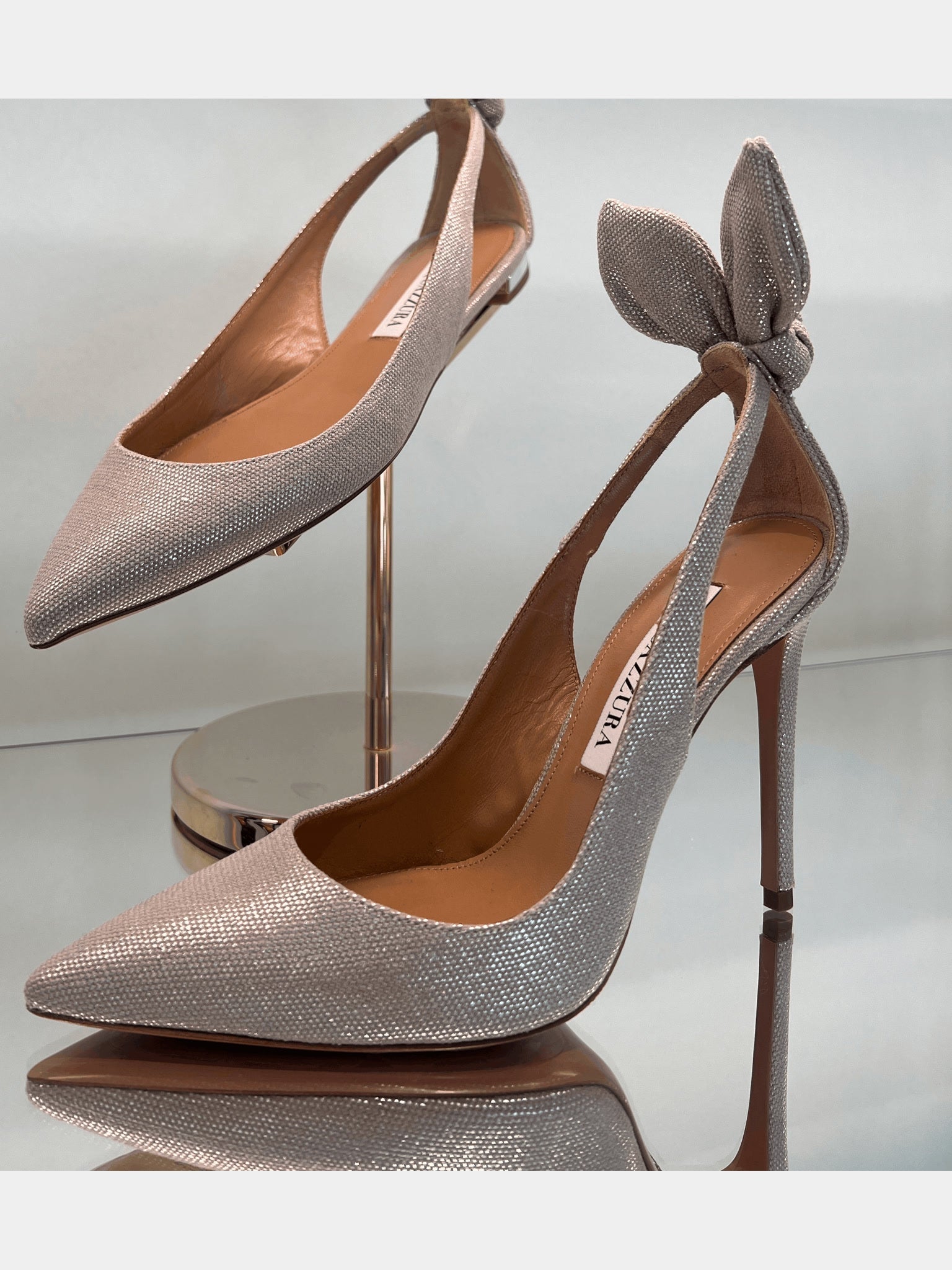Aquazzura Szare SzpilkiAquazzura
