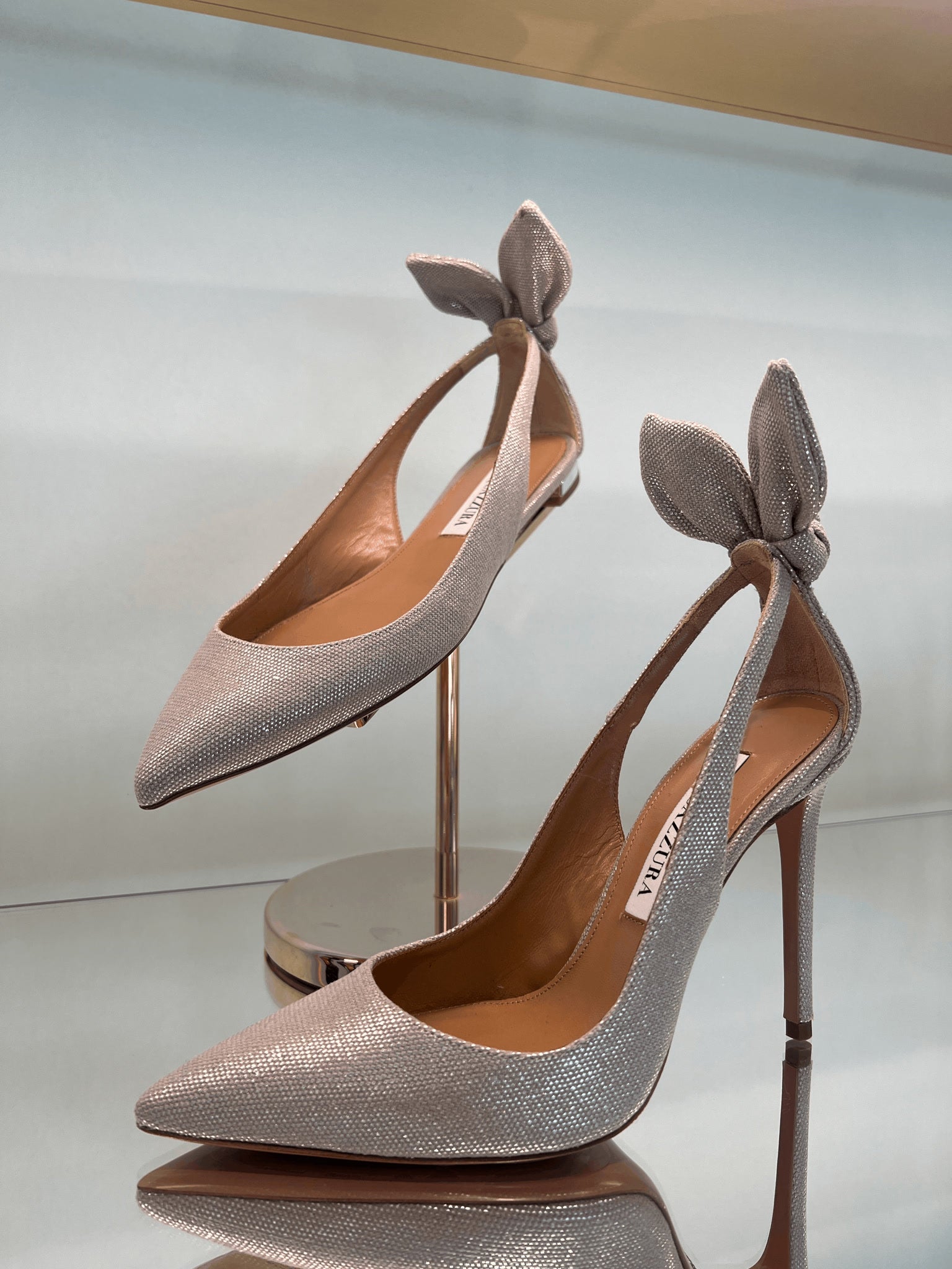 Aquazzura Szare SzpilkiAquazzura