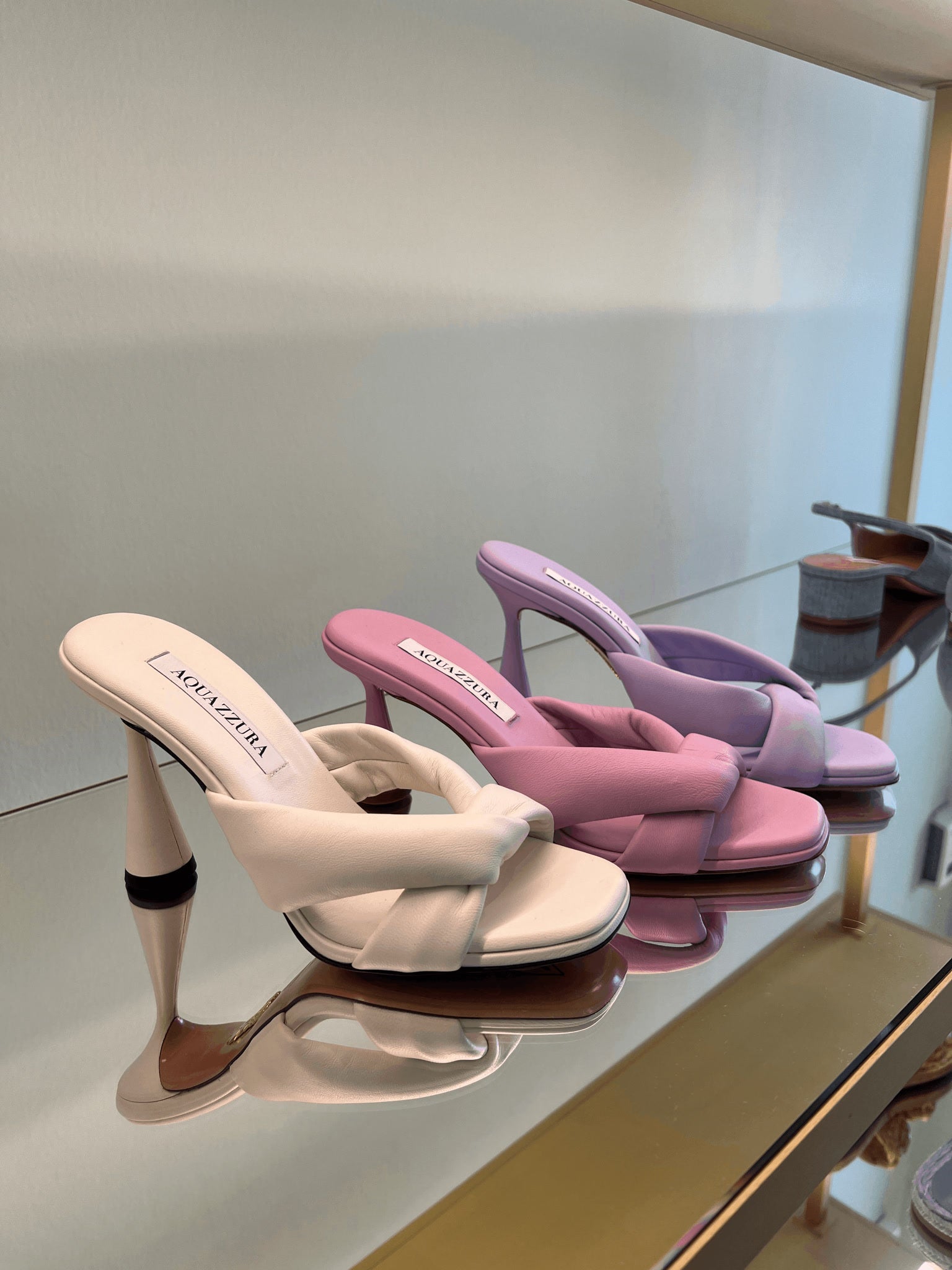 Aquazzura White HeelsAquazzura