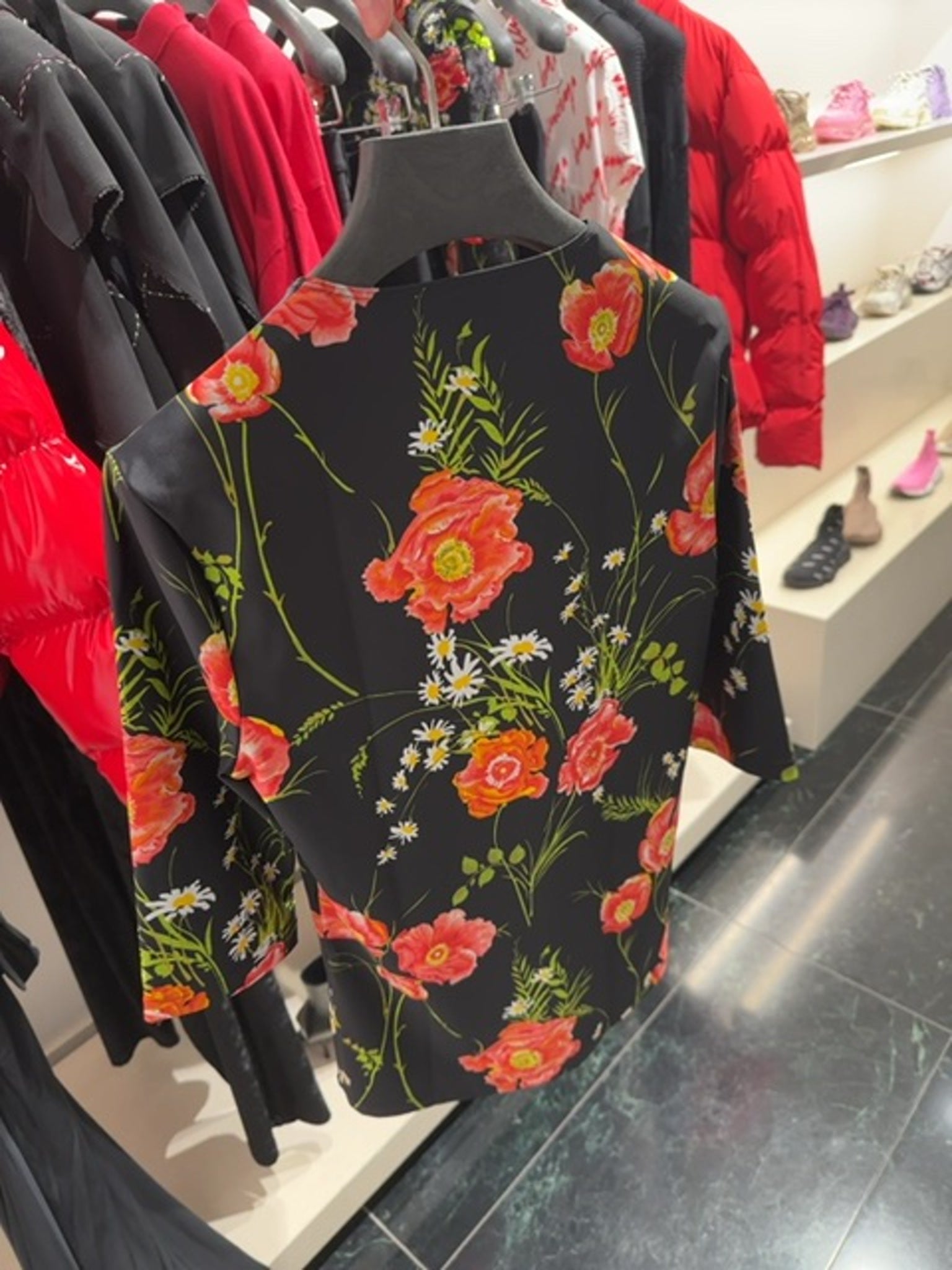 Balenciaga 3/4 Fitted TopBalenciaga