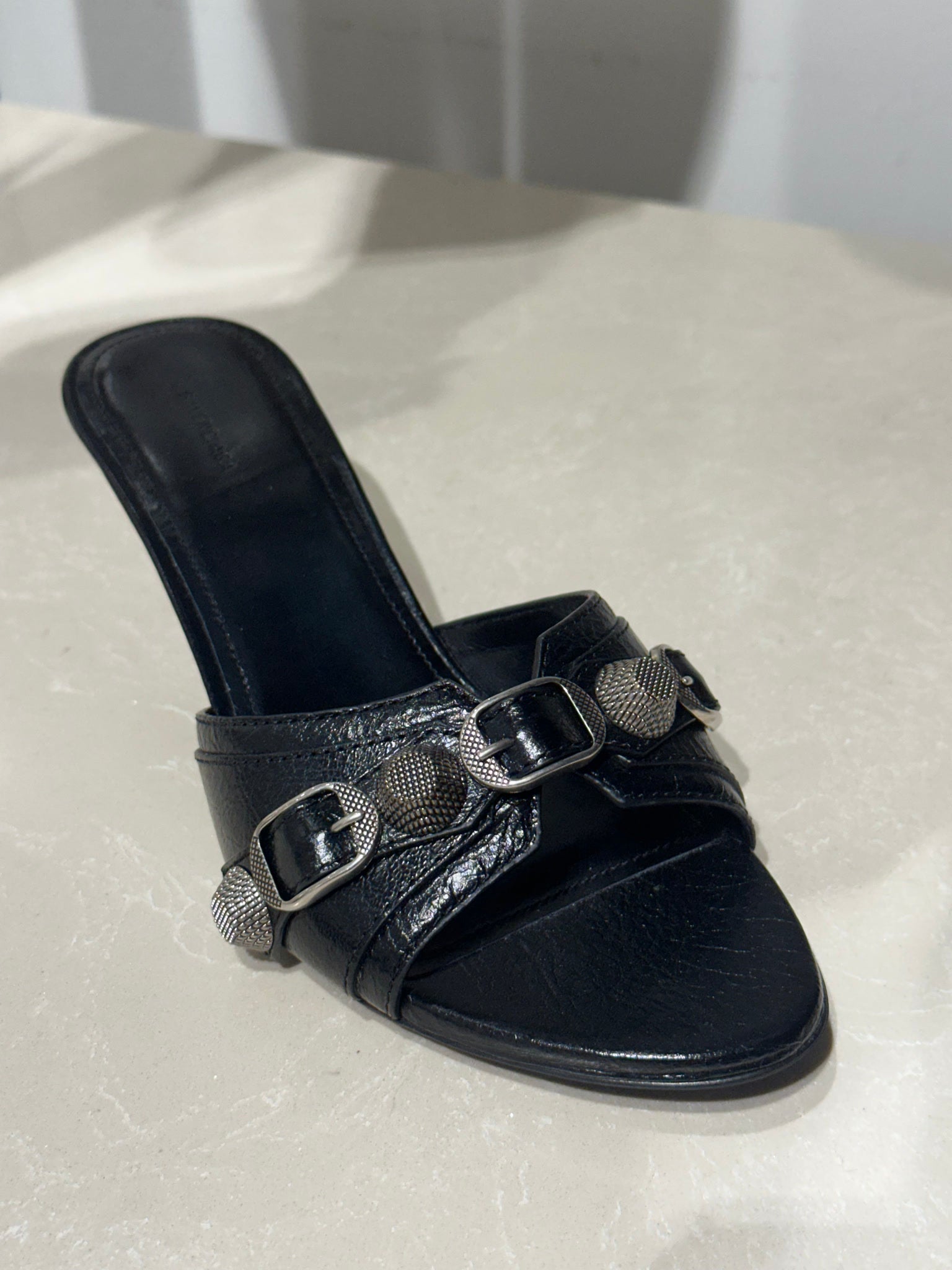 Balenciaga black and silver ShoesBalenciaga