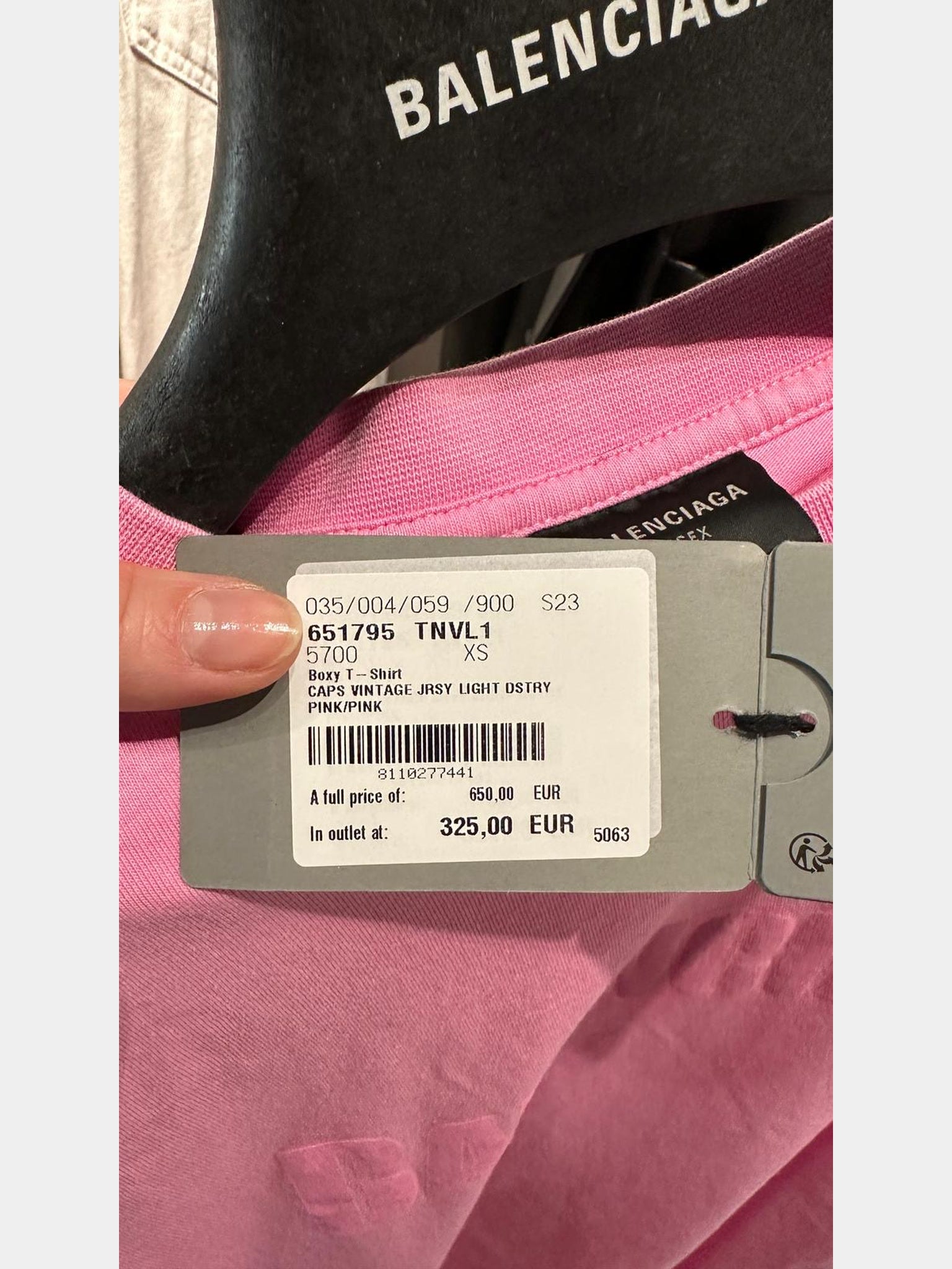 Balenciaga Boxy T-ShirtBalenciaga