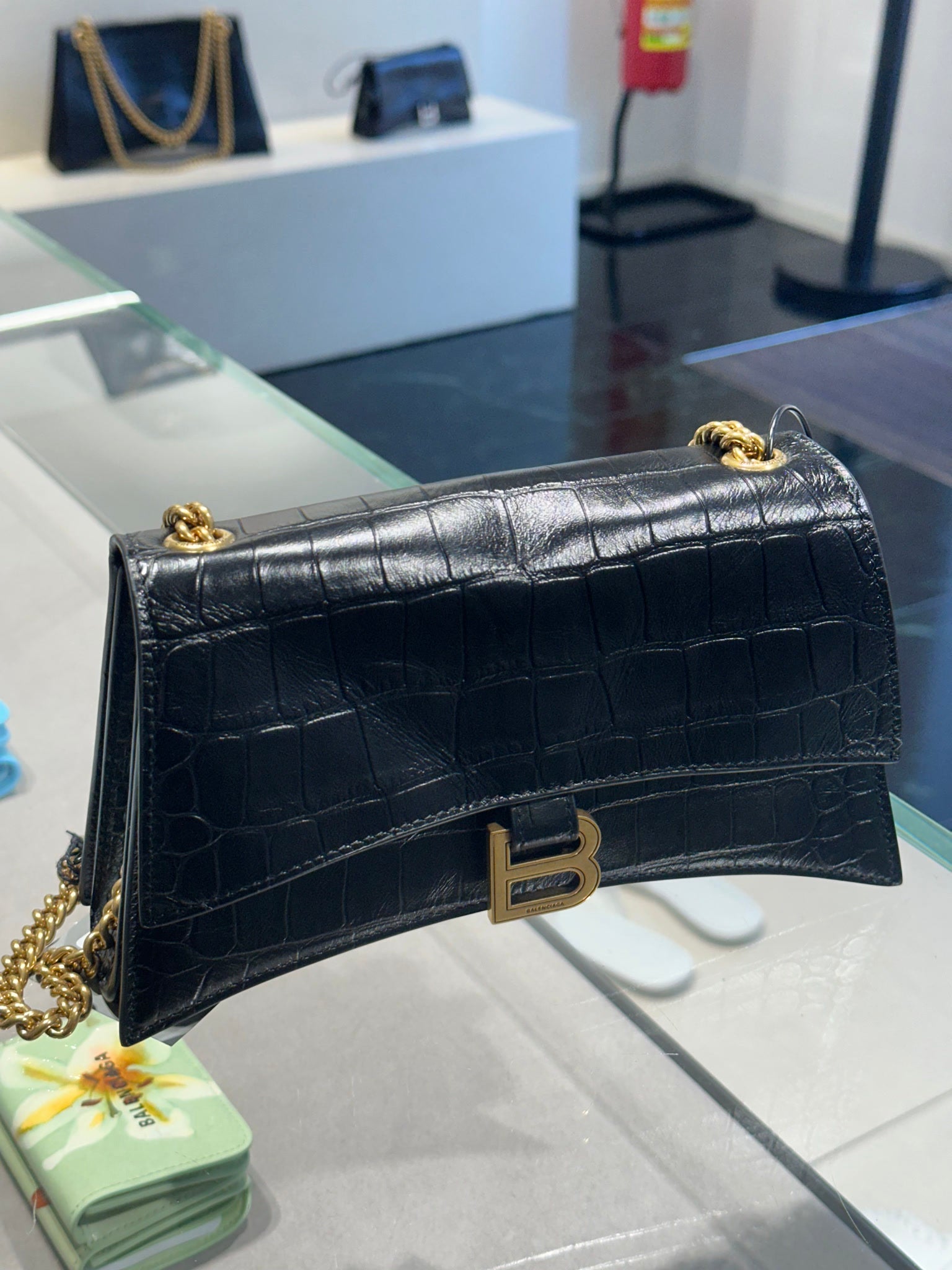 Balenciaga Crush Chain Bag blackBalenciaga