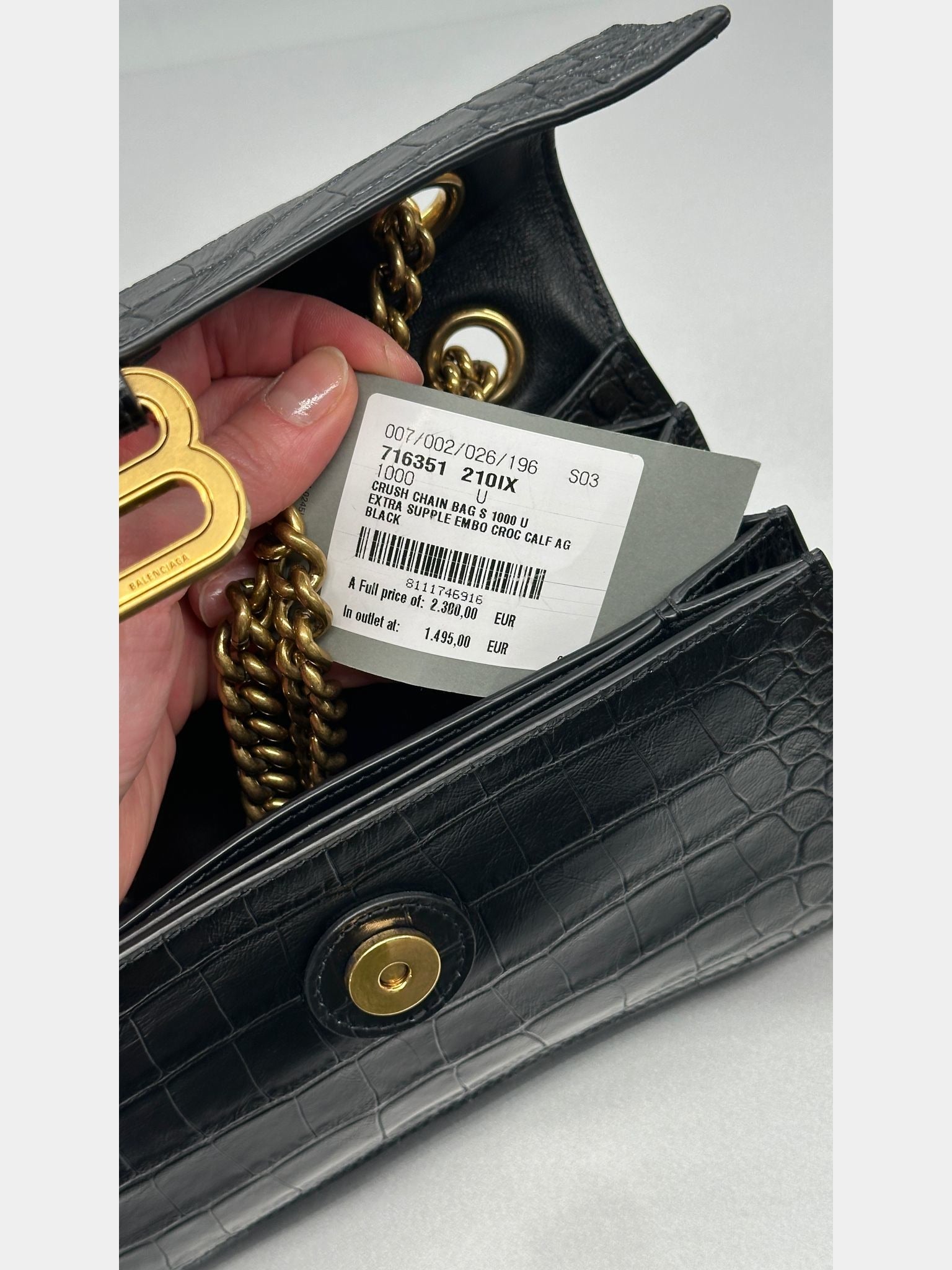 Balenciaga Crush Chain Bag SBalenciaga