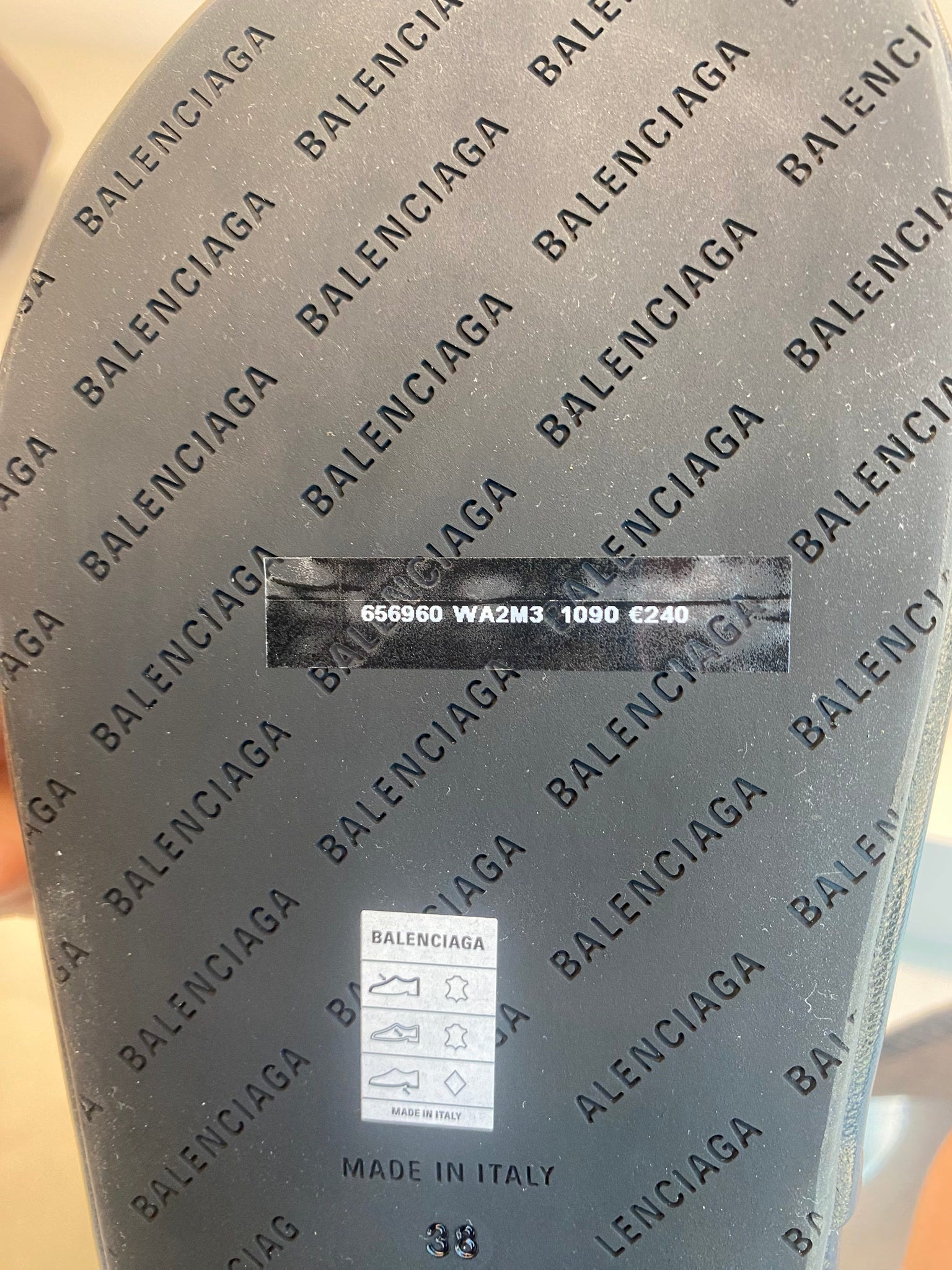 Balenciaga Damskie buty czarneBalenciaga