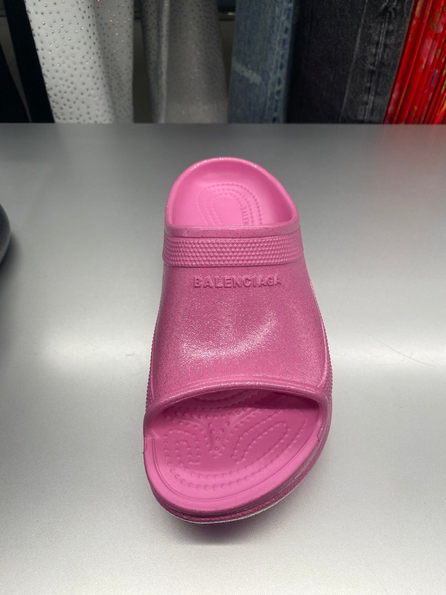 Balenciaga Damskie klapki różoweBalenciaga