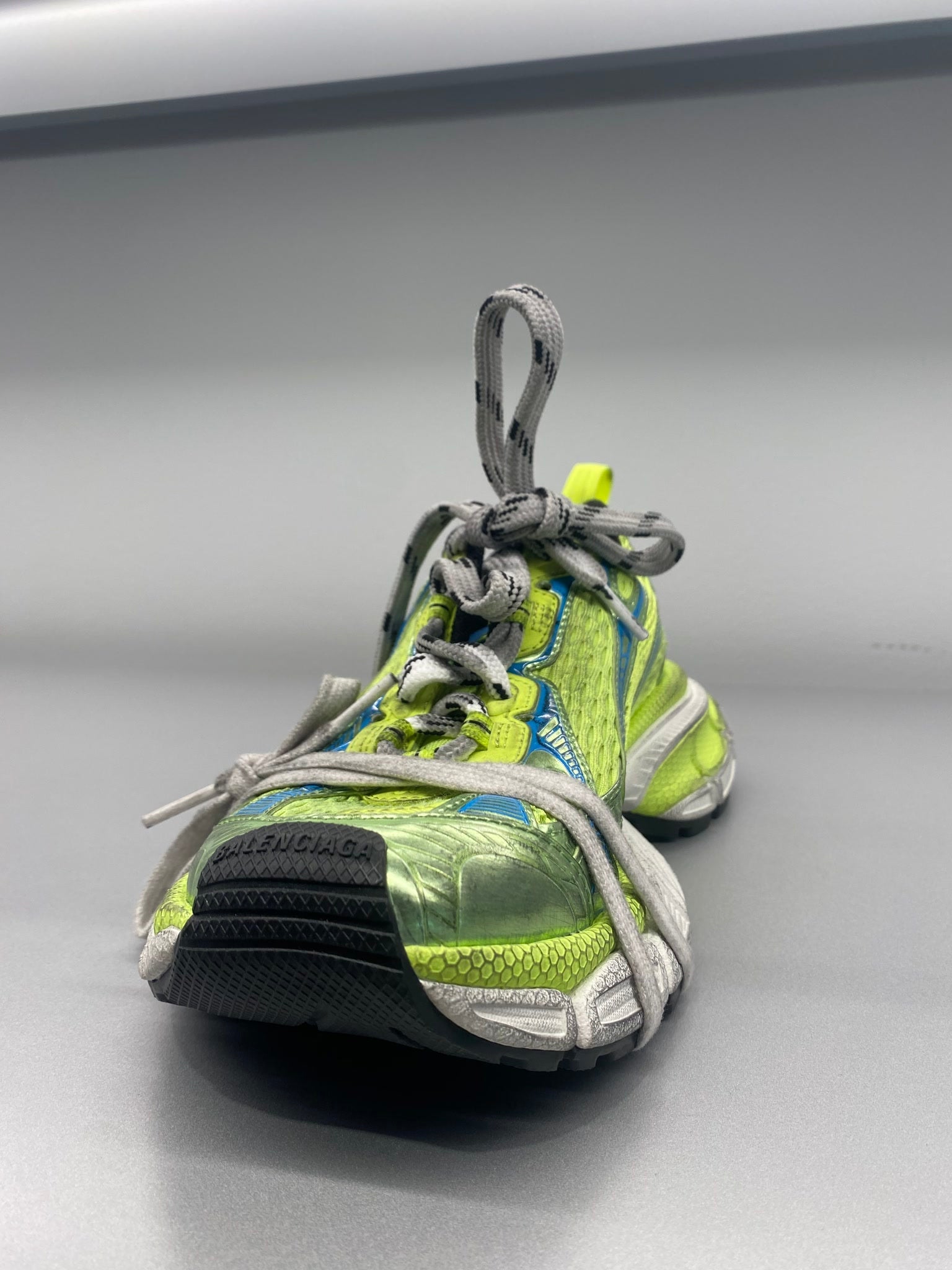 Balenciaga Damskie sandały skórzane czarneBalenciaga