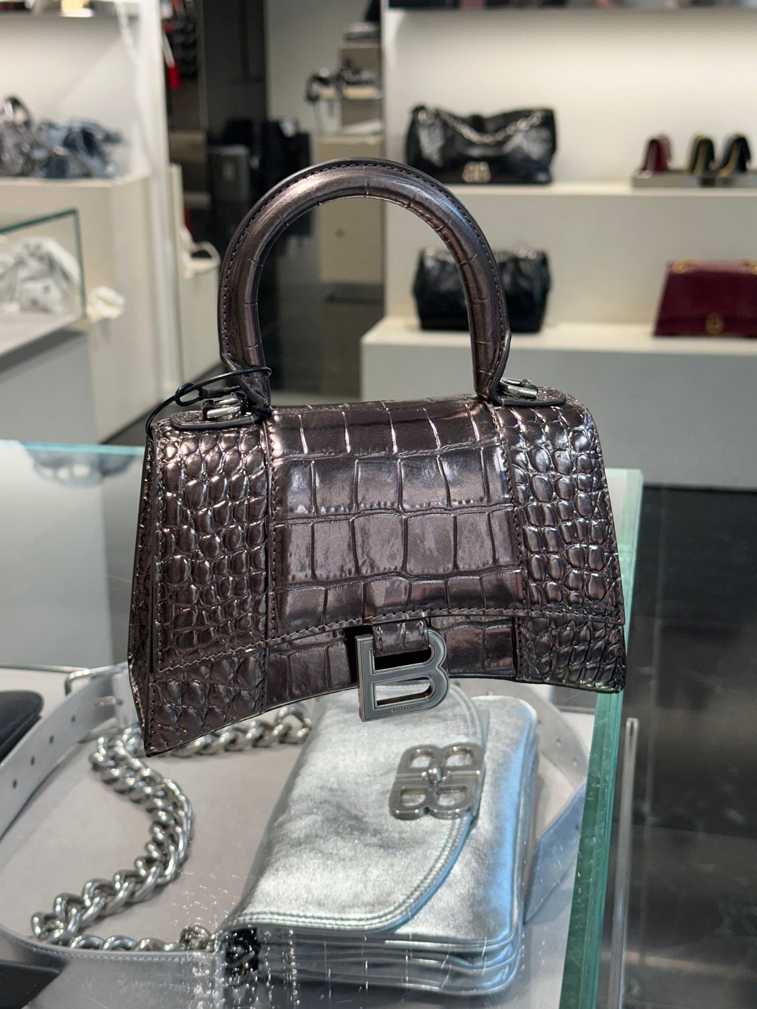 Balenciaga Hourglass Top HandleBalenciaga