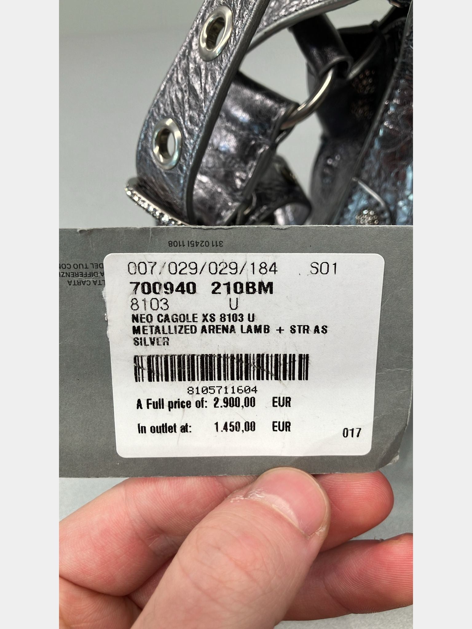 Balenciaga Neo Cagole XS 8103 UBalenciaga