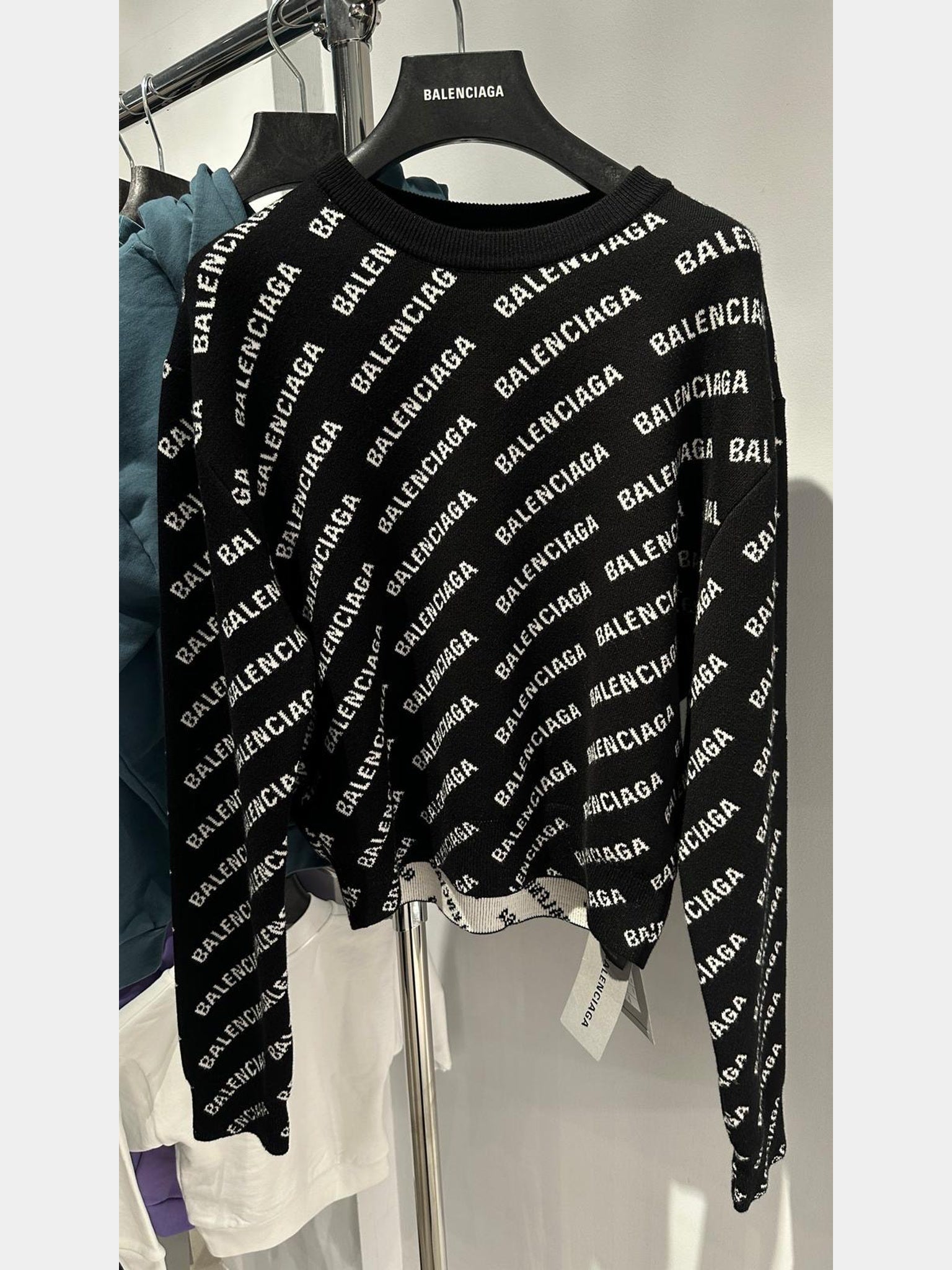 BALENCIAGA Shrunk SweaterBALENCIAGA