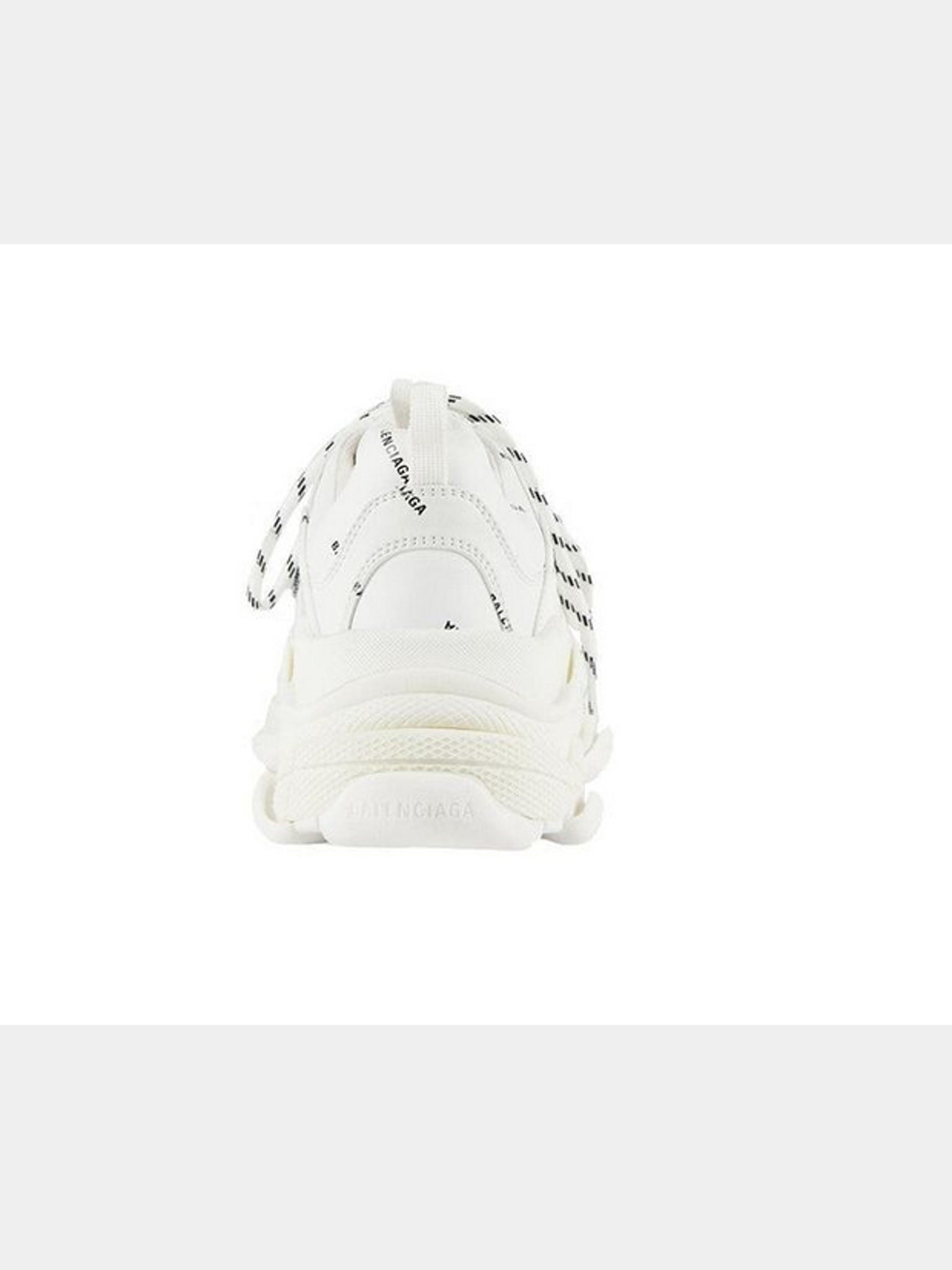 Balenciaga Triple S Sneaker Allover Logo białeBalenciaga