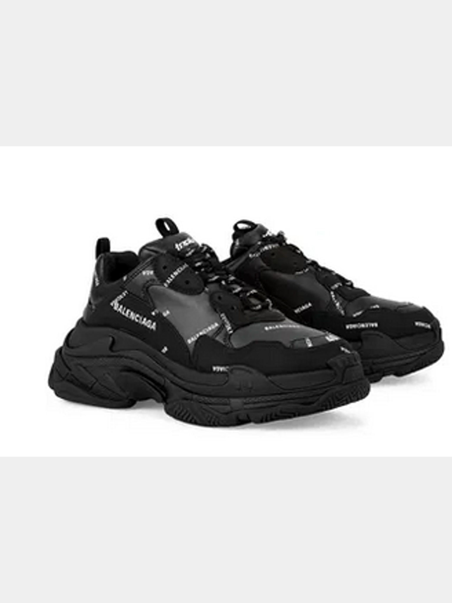 Balenciaga Triple S Sneaker Allover LogoBalenciaga
