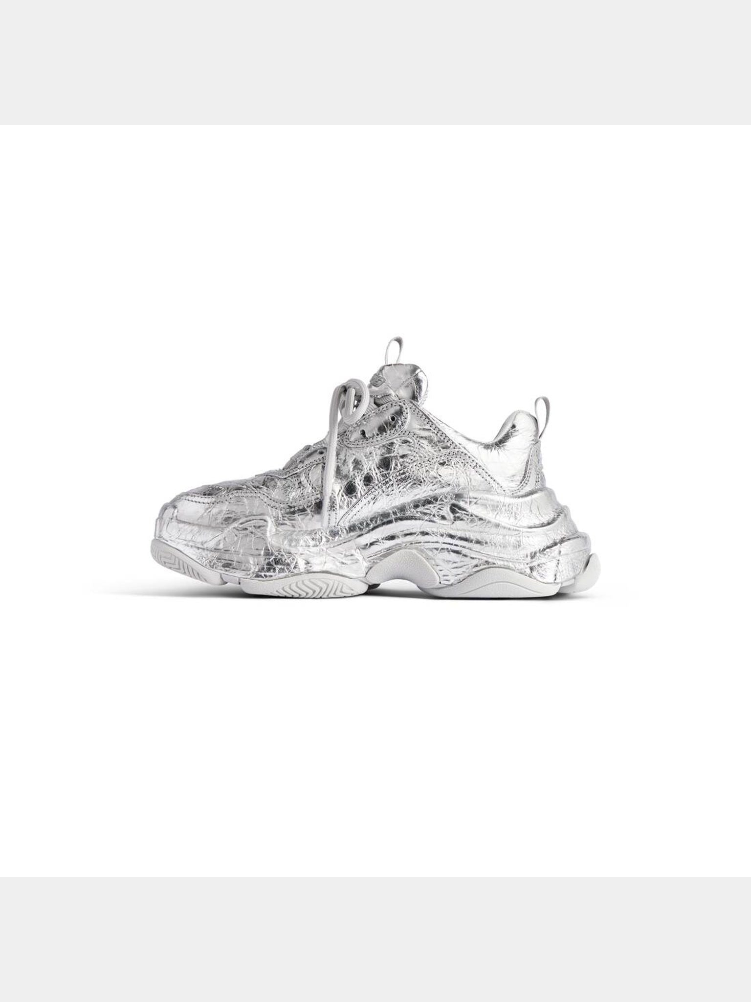 Balenciaga Triple S Sneakers srebrneBalenciaga