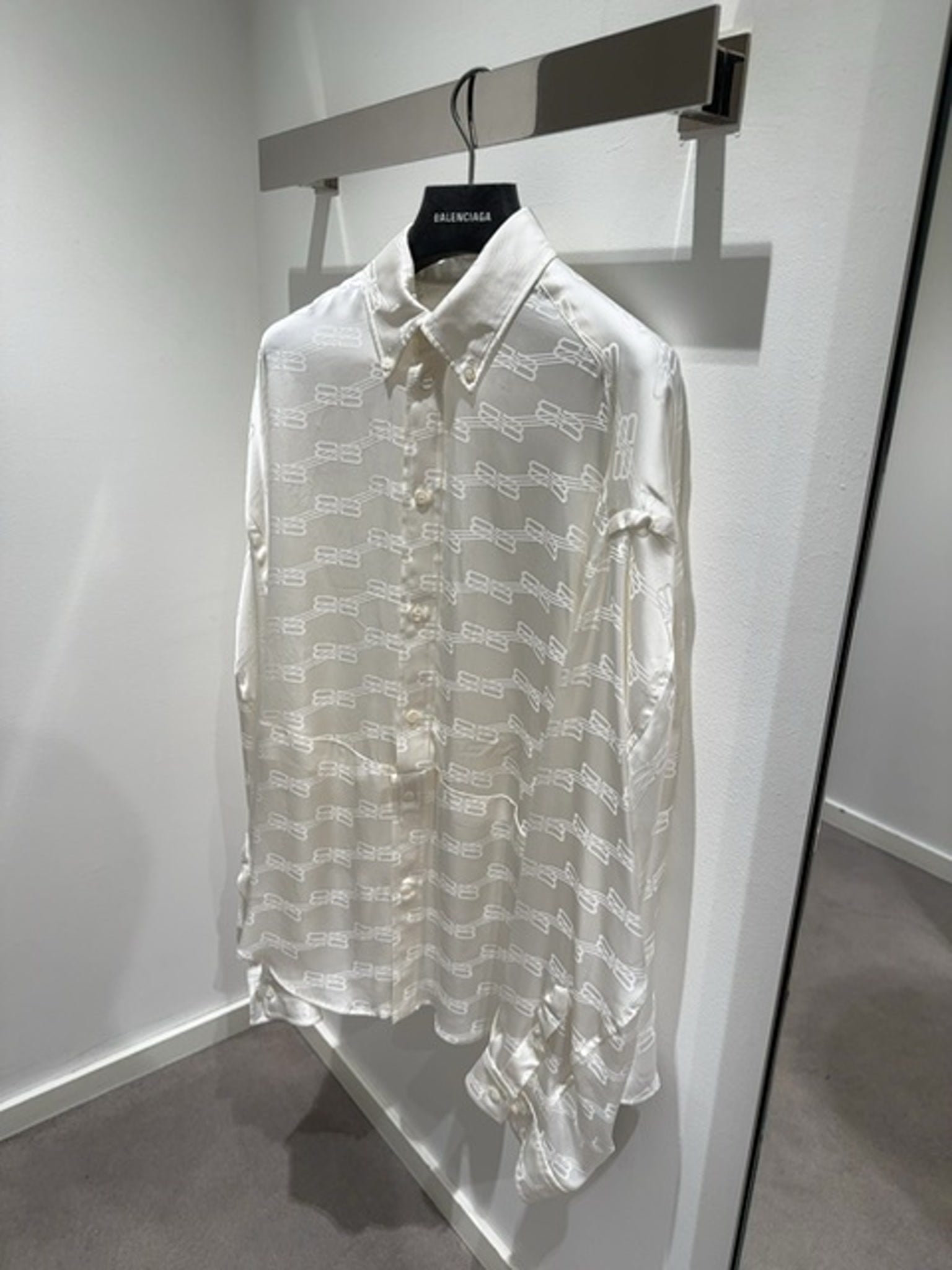 Balenciaga Twisted Sleeve ShirtBalenciaga