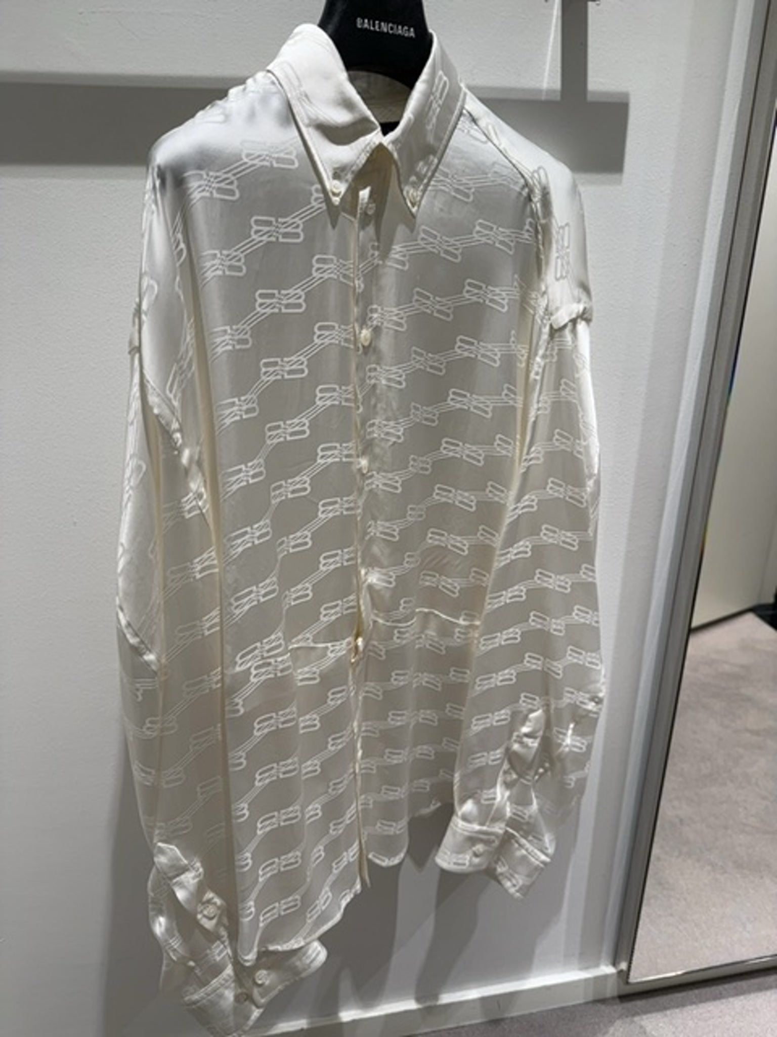 Balenciaga Twisted Sleeve ShirtBalenciaga