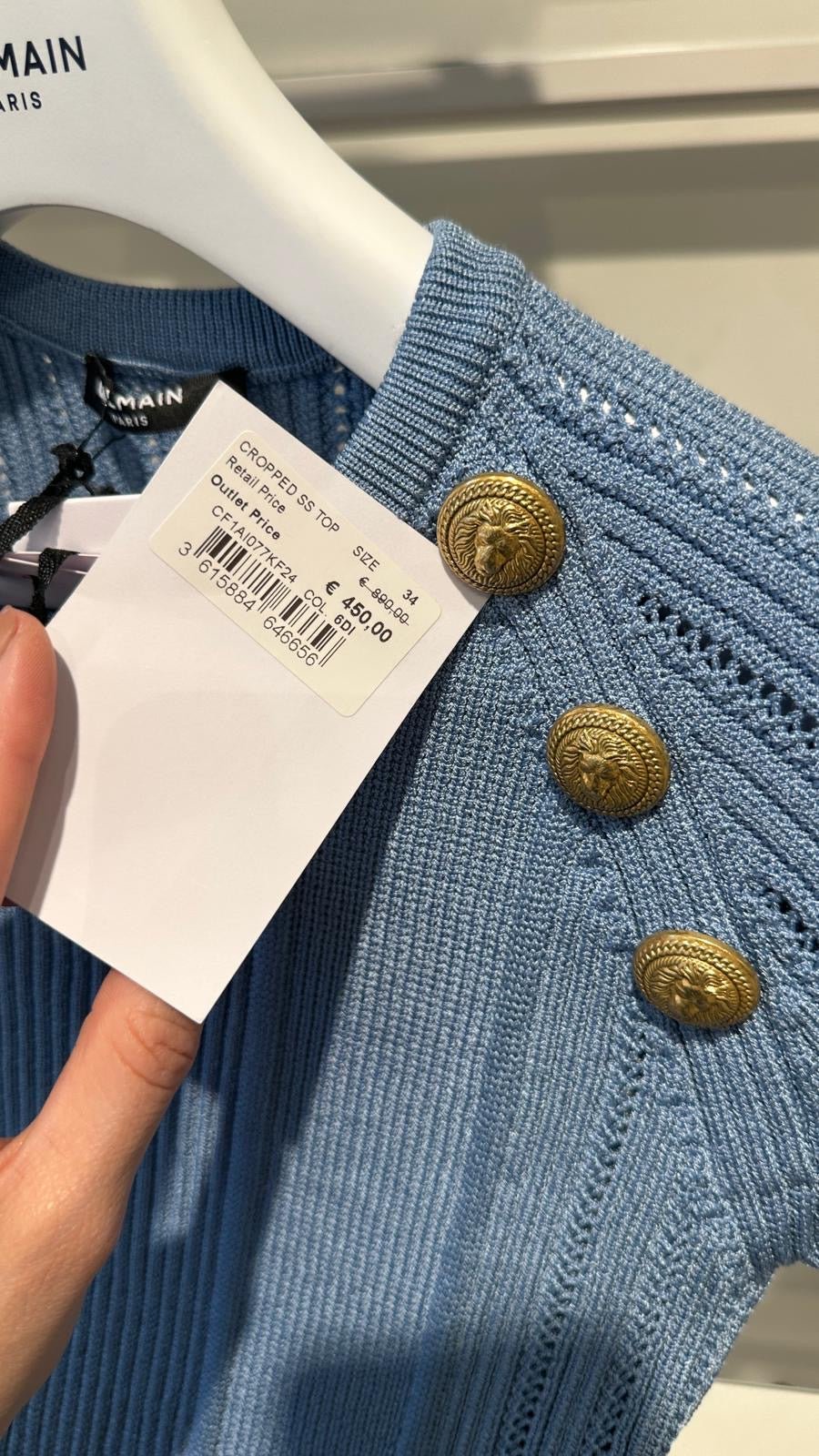 Balmain Cropped TopBalmain