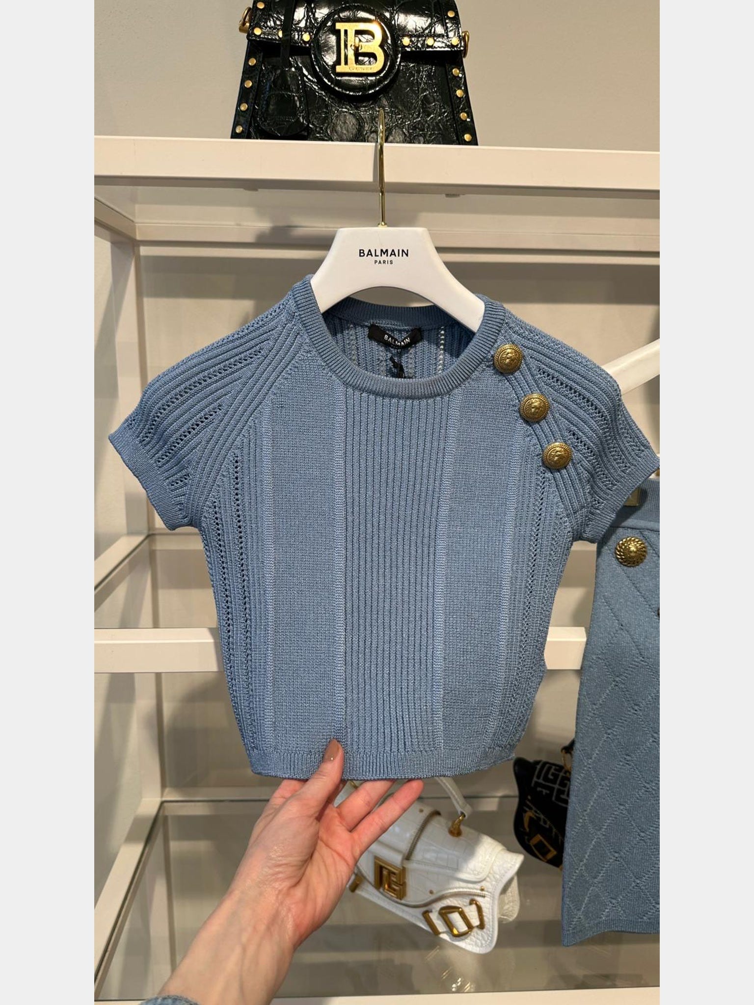 Balmain Cropped TopBalmain