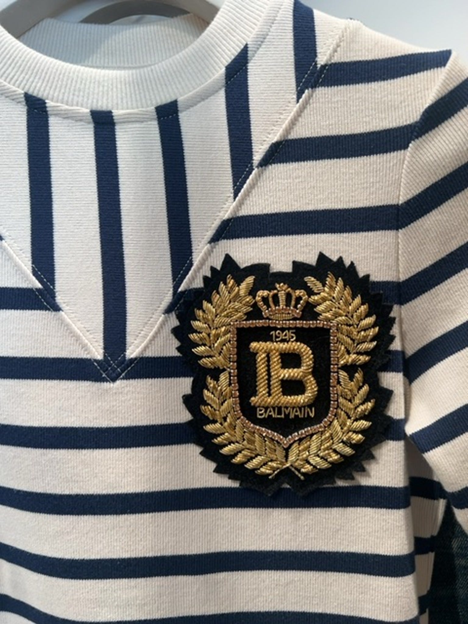 Balmain Damska koszulka klasycznaBalmain