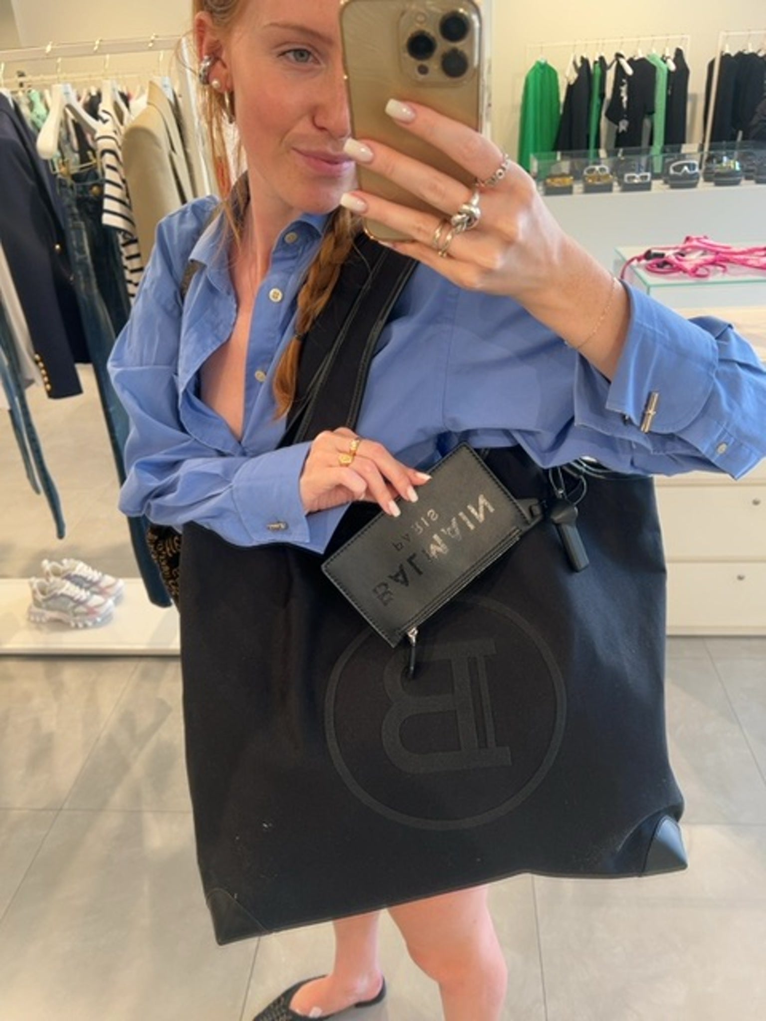 Balmain Damska Shopper Bag LarBalmain