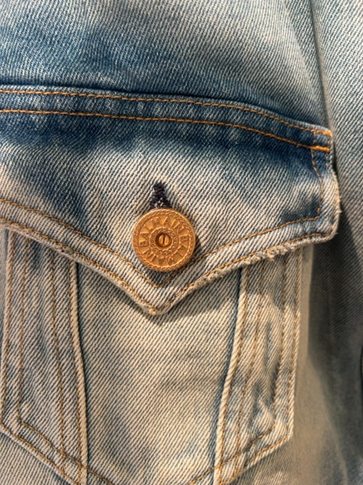 Balmain Damska spódnica mini denimBalmain