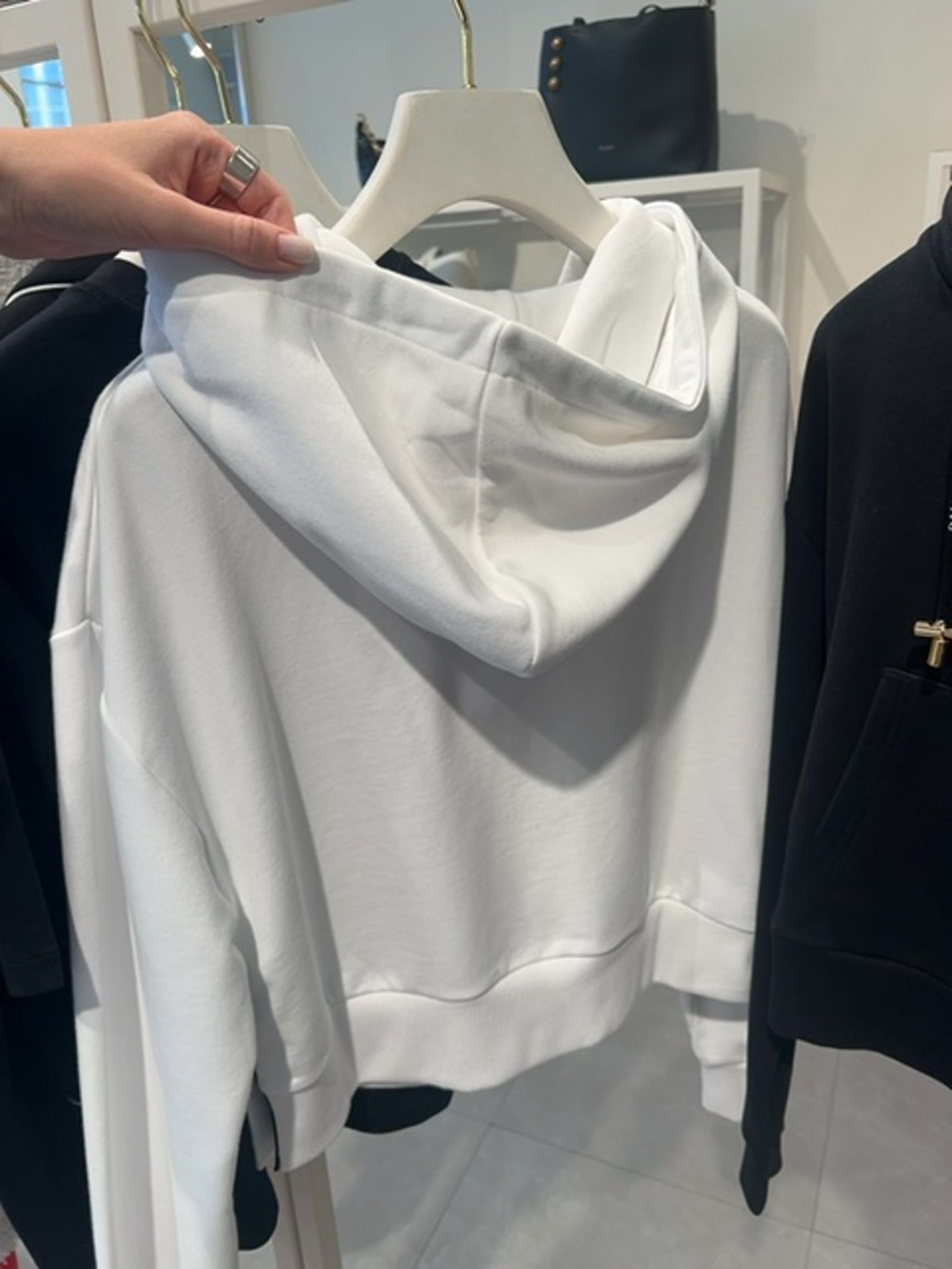 Balmain Damski Pull - over BiałyBalmain