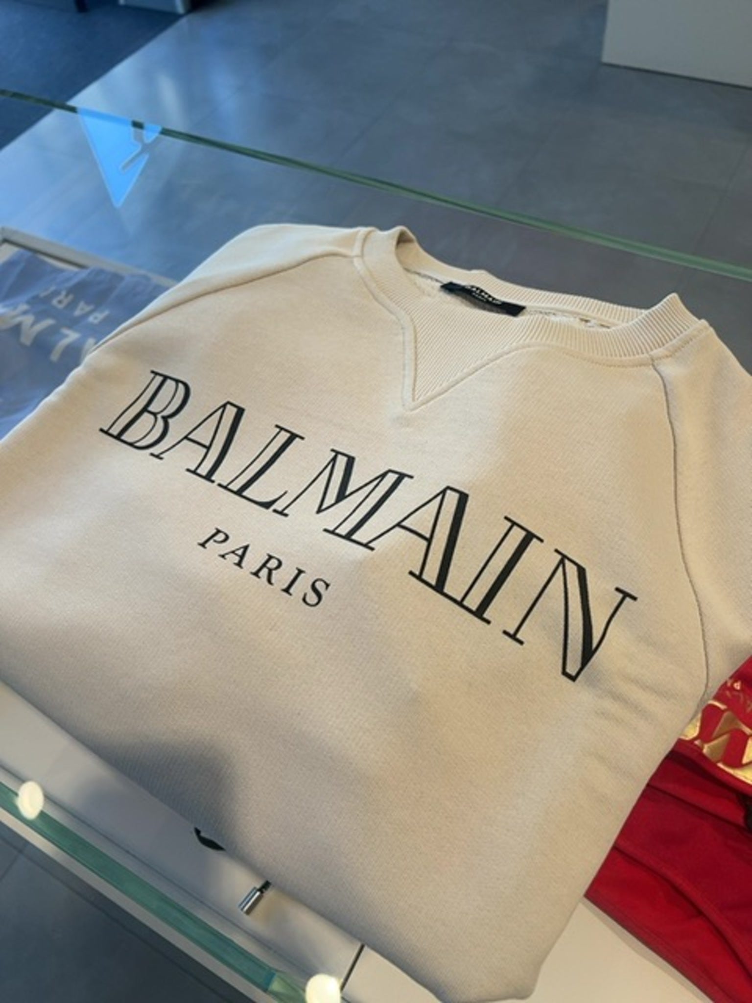 Balmain Damski Pull - Over Kolor YAEBalmain