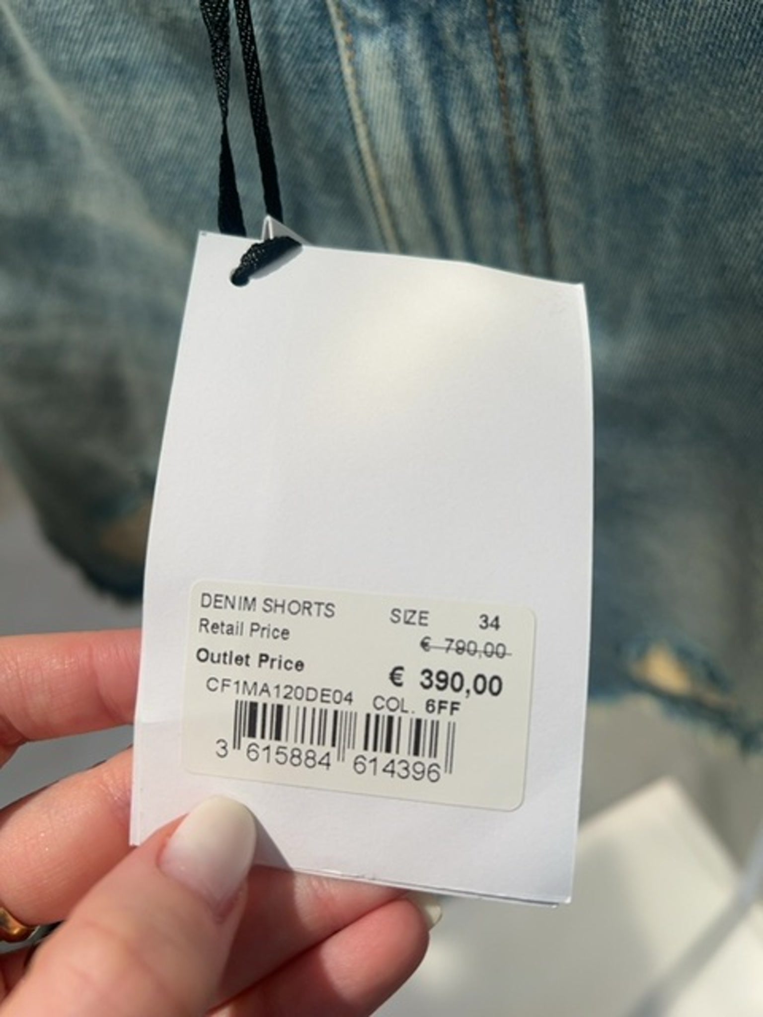 Balmain Damskie szorty jeansoweBalmain