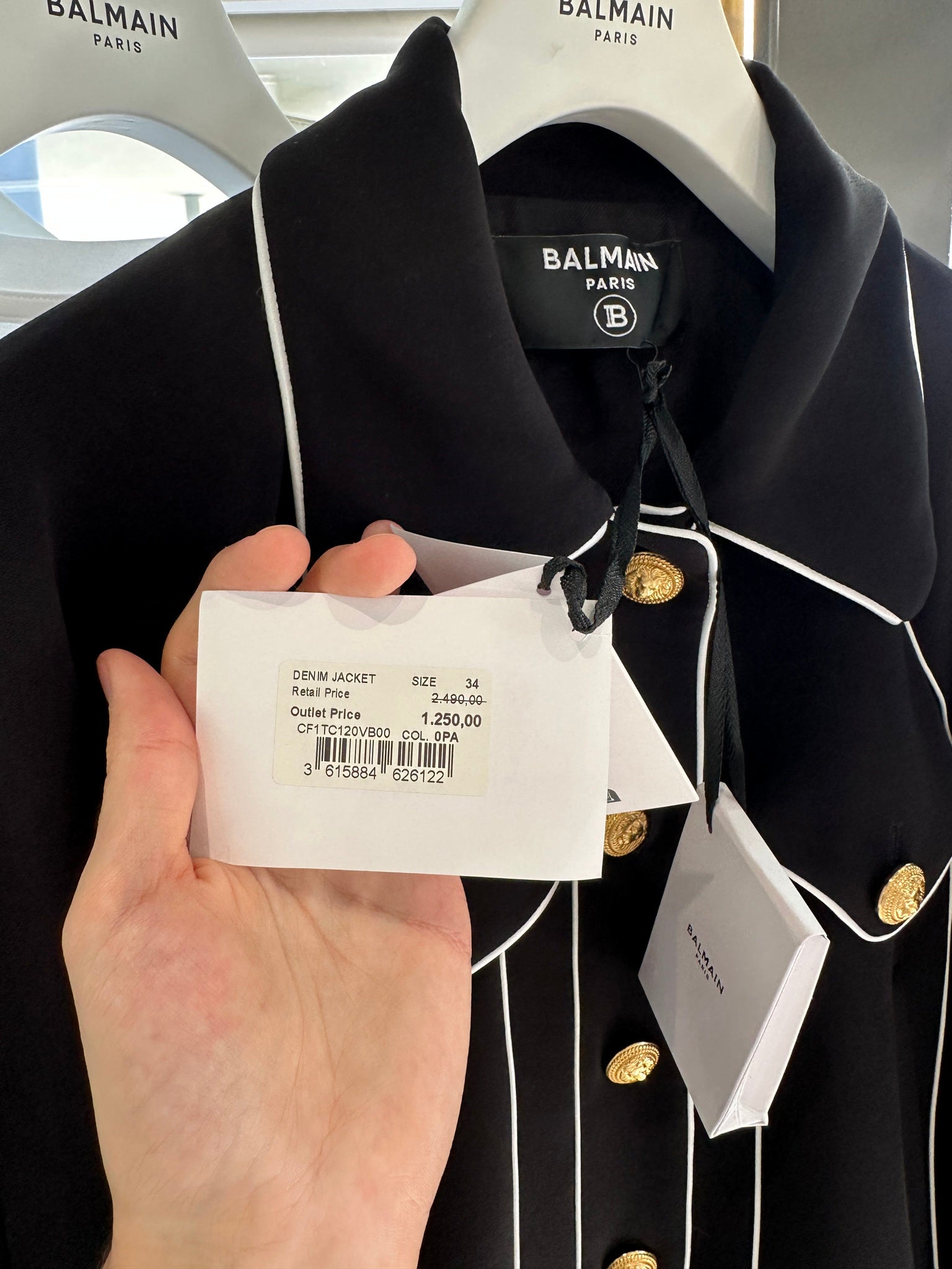 Balmain Denim JacketBalmain